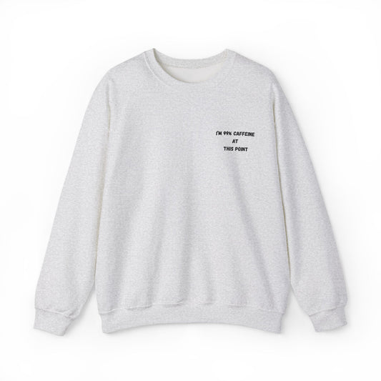 Caffeine Lover's Crewneck Sweatshirt | Unisex Heavy Blend