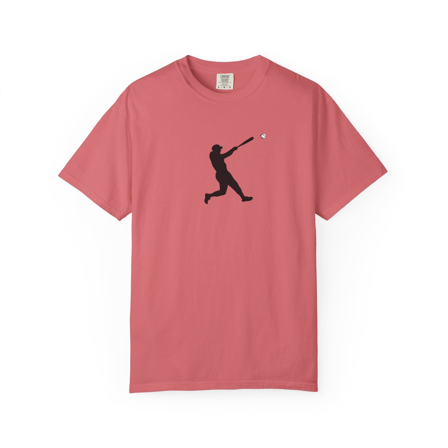 Sporty Garment-Dyed T-Shirt for Baseball Lovers, Casual Tee, Unisex Sports Shirt, Perfect Gift for Athletes, Outdoor Activities