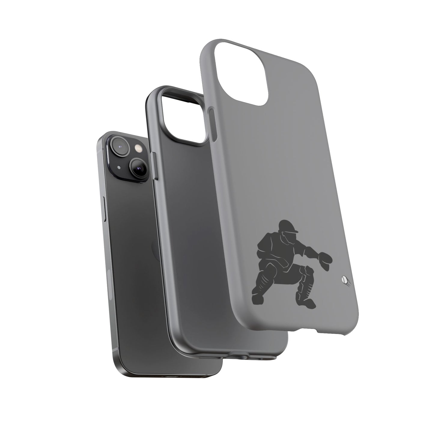 Baseball Catcher Phone Case - Tough Cases, Sports Phone Cover, Great for Athletes, Perfect Gift for Baseball Lovers, Unique Cell Phone Design