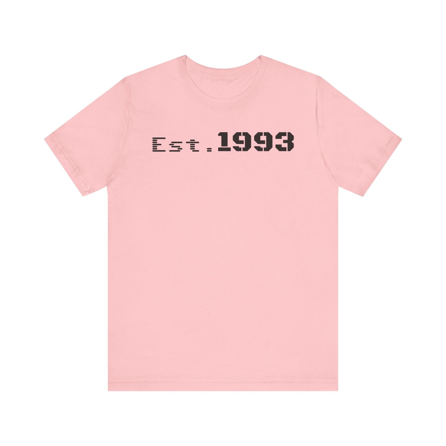 Est. 1993 Unisex Short Sleeve Tee - Perfect for Birthdays, Nostalgia, Casual Wear, Gifts, and Celebrations