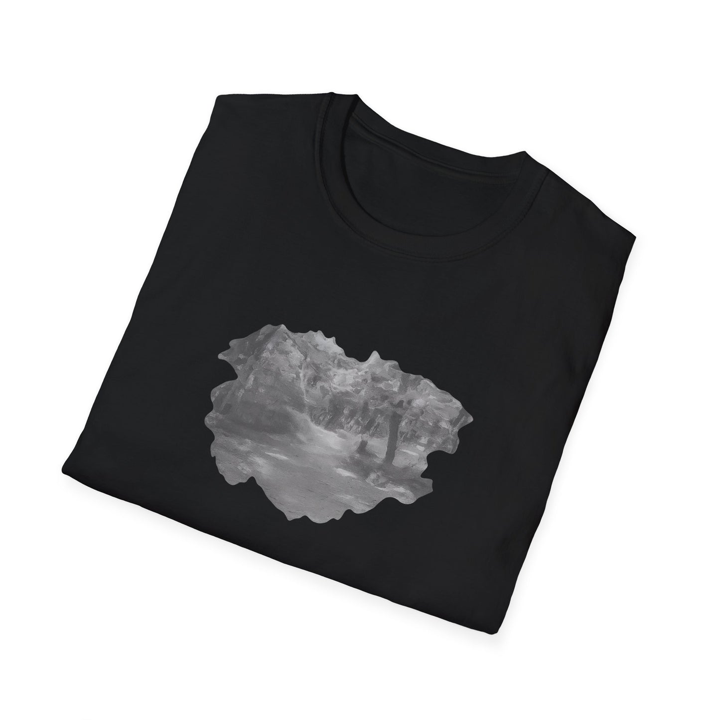 Serene Nature Landscape T-Shirt - Comfortable Unisex Tee, Outdoor Adventures, Nature Lover Gift, Casual Wear, Stylish Spring Top