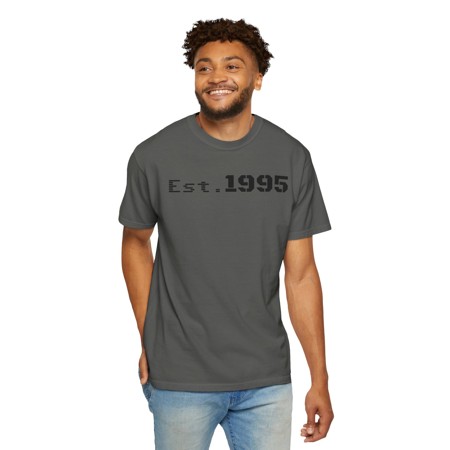 Vintage Est. 1995 T-Shirt, Retro Unisex Tee, Perfect Gift for Birthdays, Casual Wear, Nostalgic Apparel