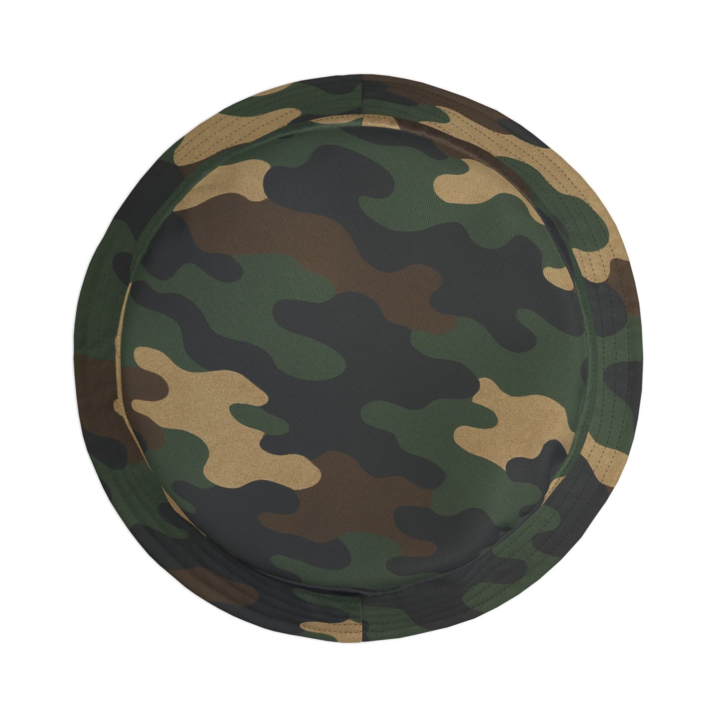 Camouflage Bucket Hat - Trendy AOP Headwear, Summer Fashion Accessory, Outdoor Adventure Cap, Unique Gift for Him/Her, Stylish Festival Hat