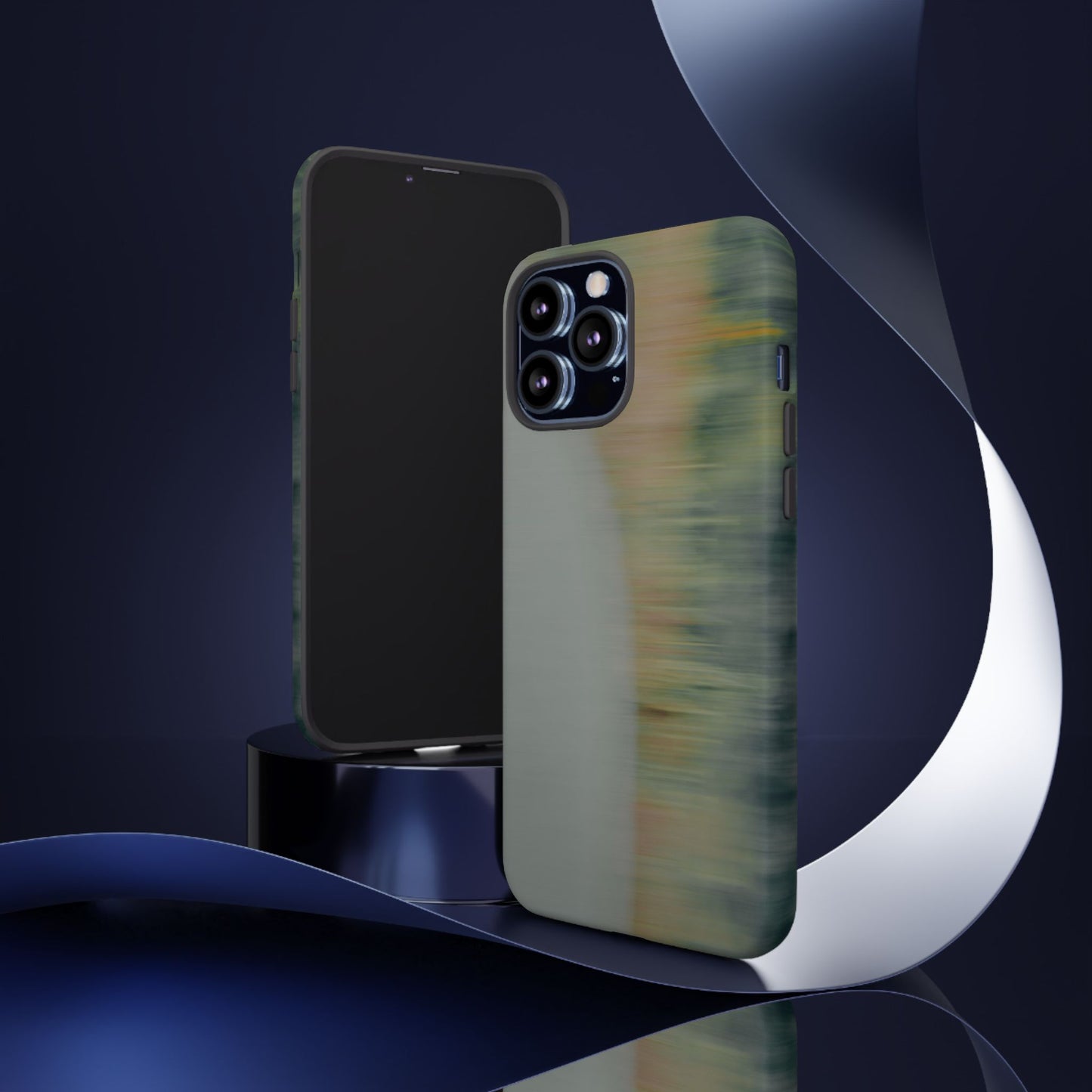 Tough Cases: Modern Abstract iPhone Case for Nature Lovers