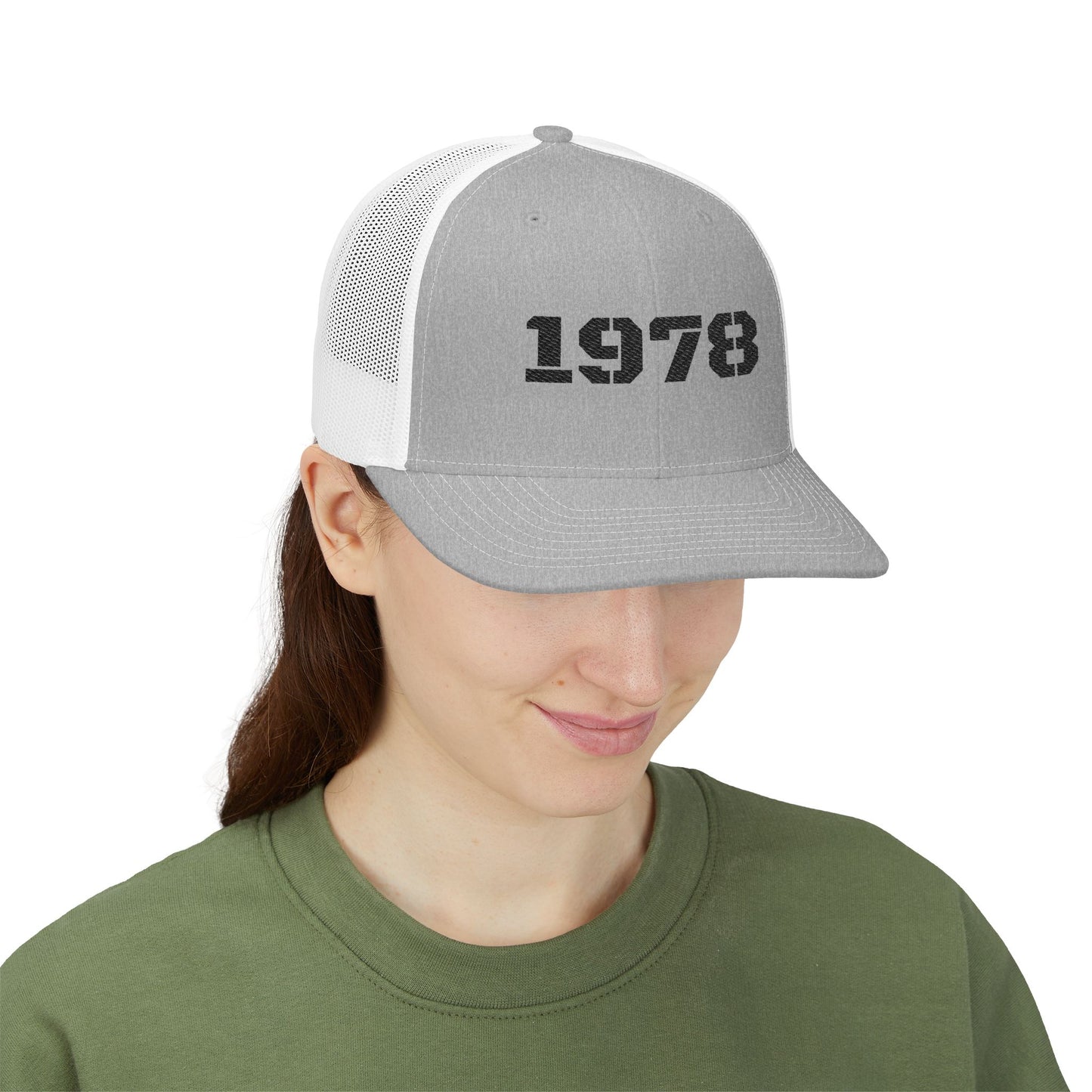 Custom Embroidered Snapback Trucker Cap | Birthday Gift, Fashion Accessory, Casual Wear, Unisex Gift, Vintage Style Hat
