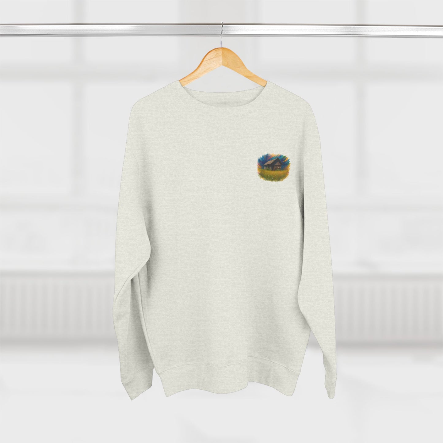 Cozy Dreamers Unisex Crewneck Sweatshirt, Artistic Sweatshirt, Gift for Nature Lovers, Vintage Vibe Apparel, Comfortable Layer, Casual Wear