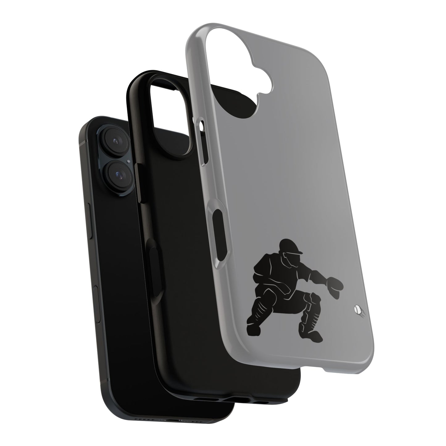 Baseball Catcher Phone Case - Tough Cases, Sports Phone Cover, Great for Athletes, Perfect Gift for Baseball Lovers, Unique Cell Phone Design
