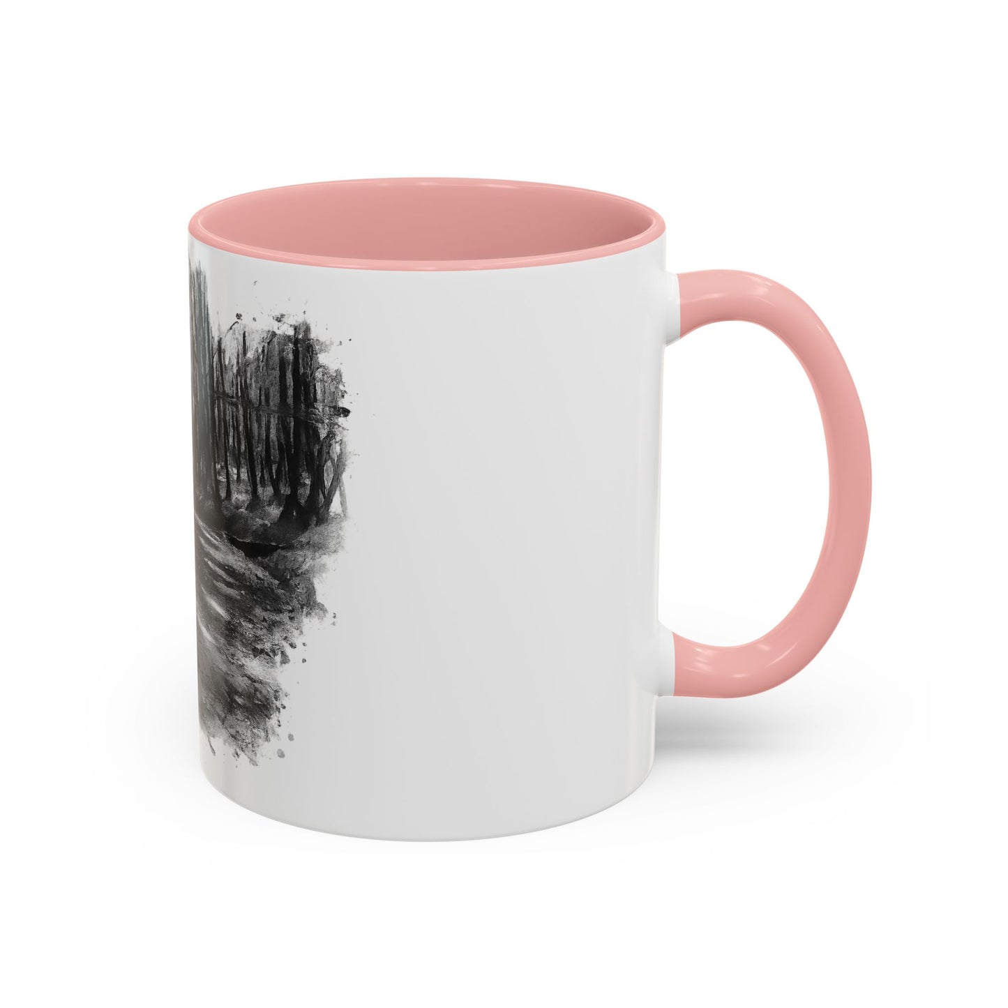 Moody Abstract Forest Coffee Mug | Unique Gift for Nature Lovers, Cozy Home Decor, Perfect for Coffee, Tea, and Hot Chocolate