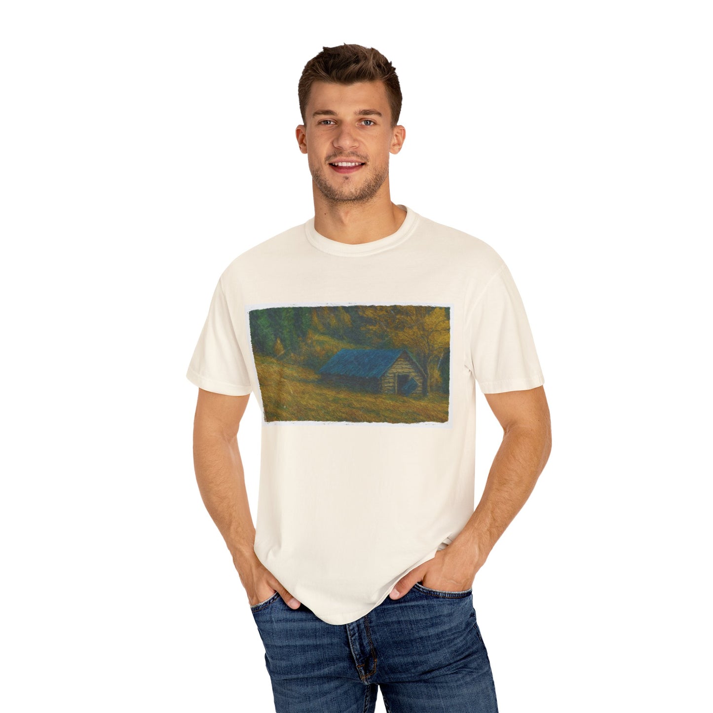 Nature-Inspired Unisex T-Shirt | Cozy Autumn Vibe, Perfect for Casual Outings, Gift for Nature Lovers, Outdoor Adventure Tee, Relaxed Fit