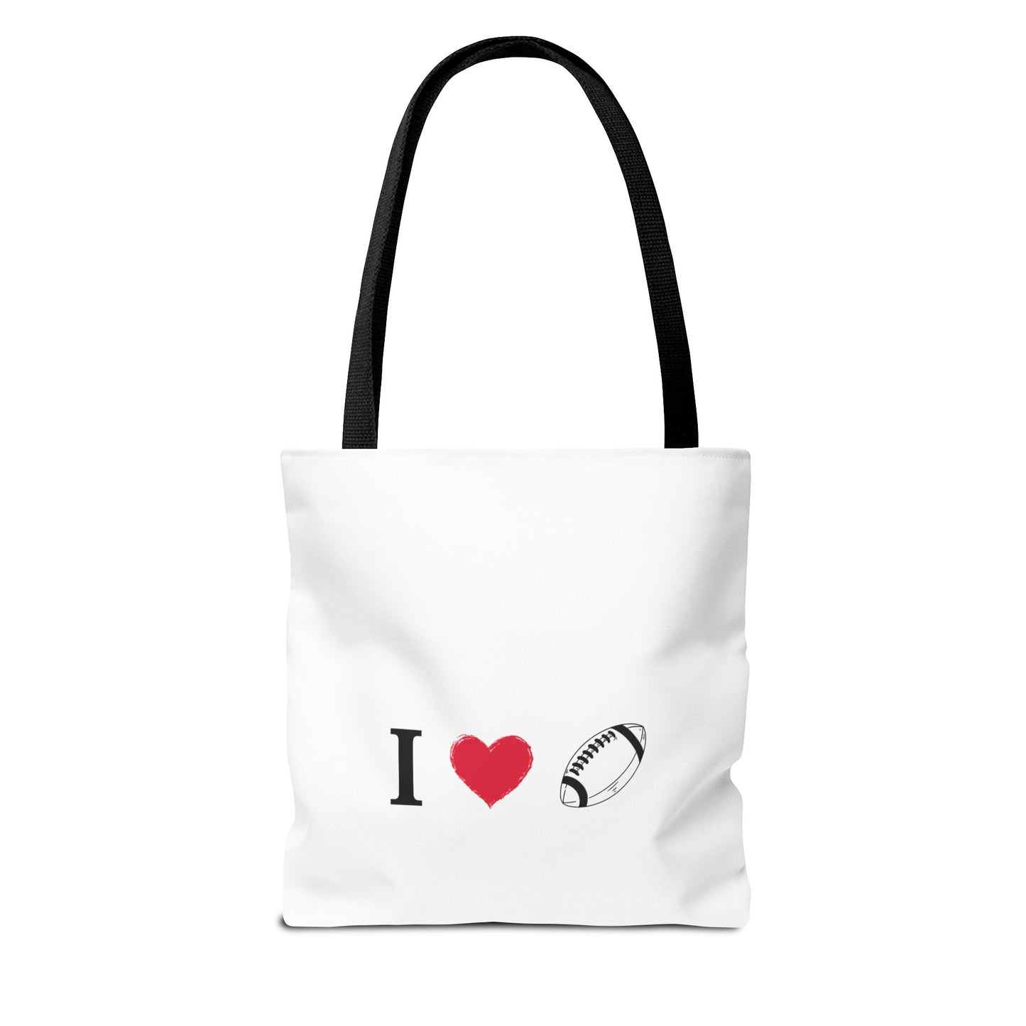 Football Lover's Tote Bag - Perfect for Game Day, Sports Events, Gifts for Fans, Eco-Friendly Carryall, Personal Use, Travel Bag