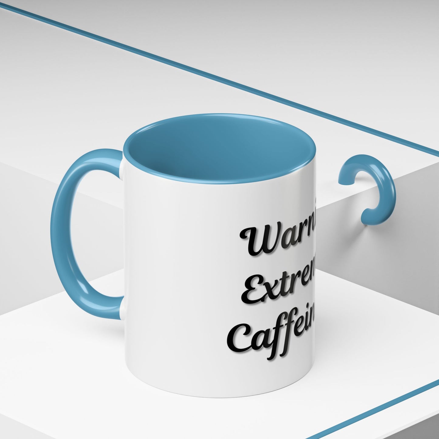 Funny Warning Coffee Mug - Extremely Caffeinated | Perfect Gift for Coffee Lovers