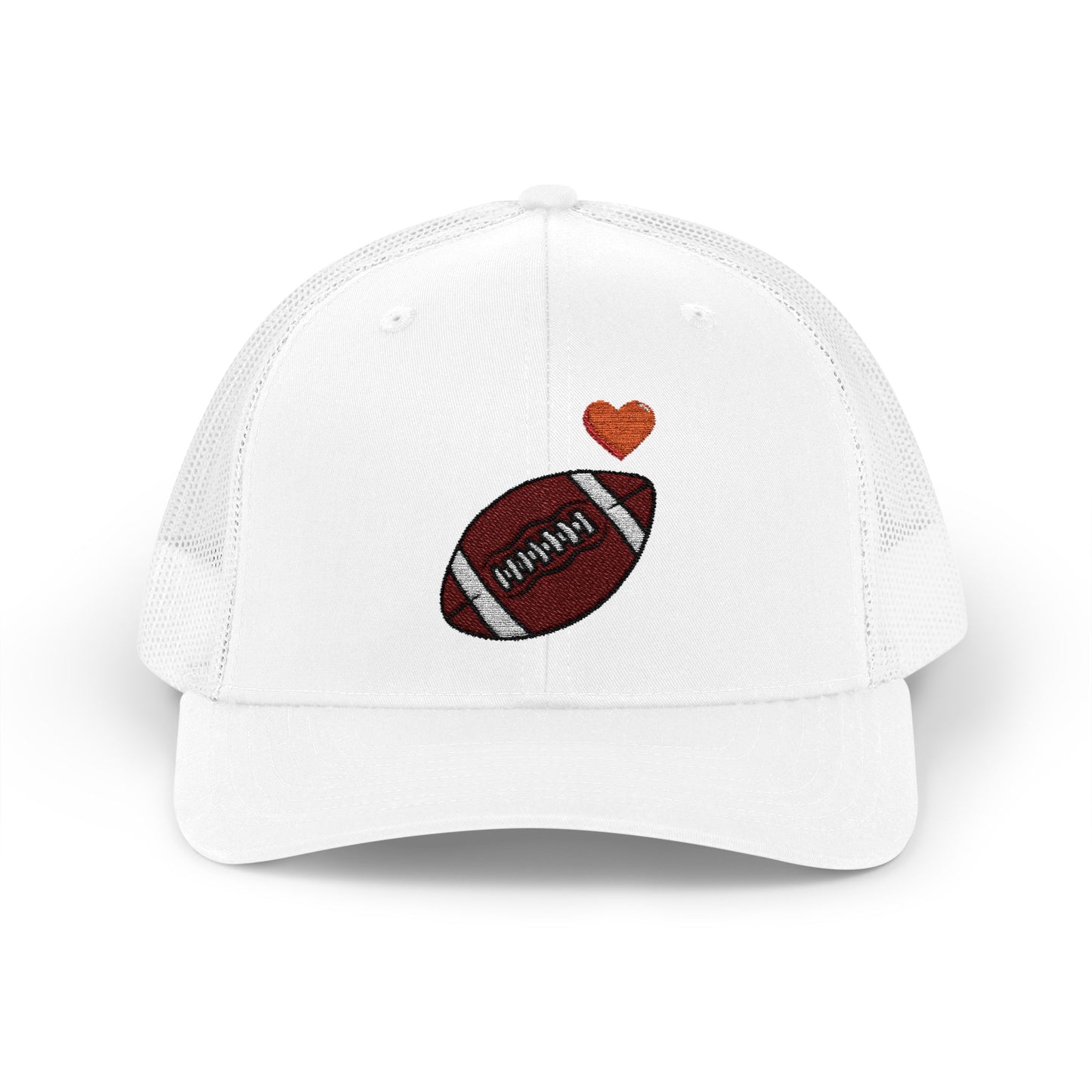 Football Love Snapback Trucker Cap, Sports Hat, Gift for Sports Fans, Casual Wear, Outdoor Activities