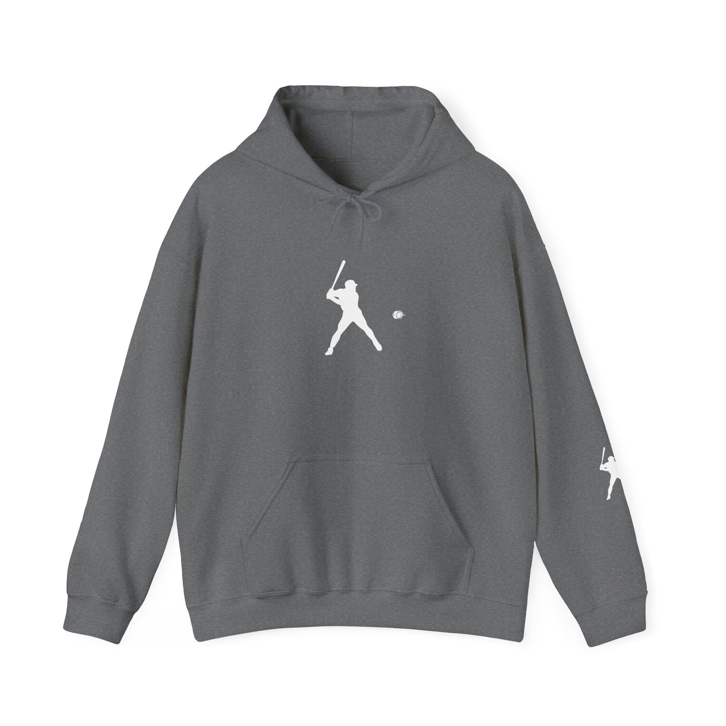 Sporty Unisex Baseball Hooded Sweatshirt, Casual Hoodie for Athletes, Perfect for Gifts, Comfy Streetwear, Ideal for Sports Events, Personal Use