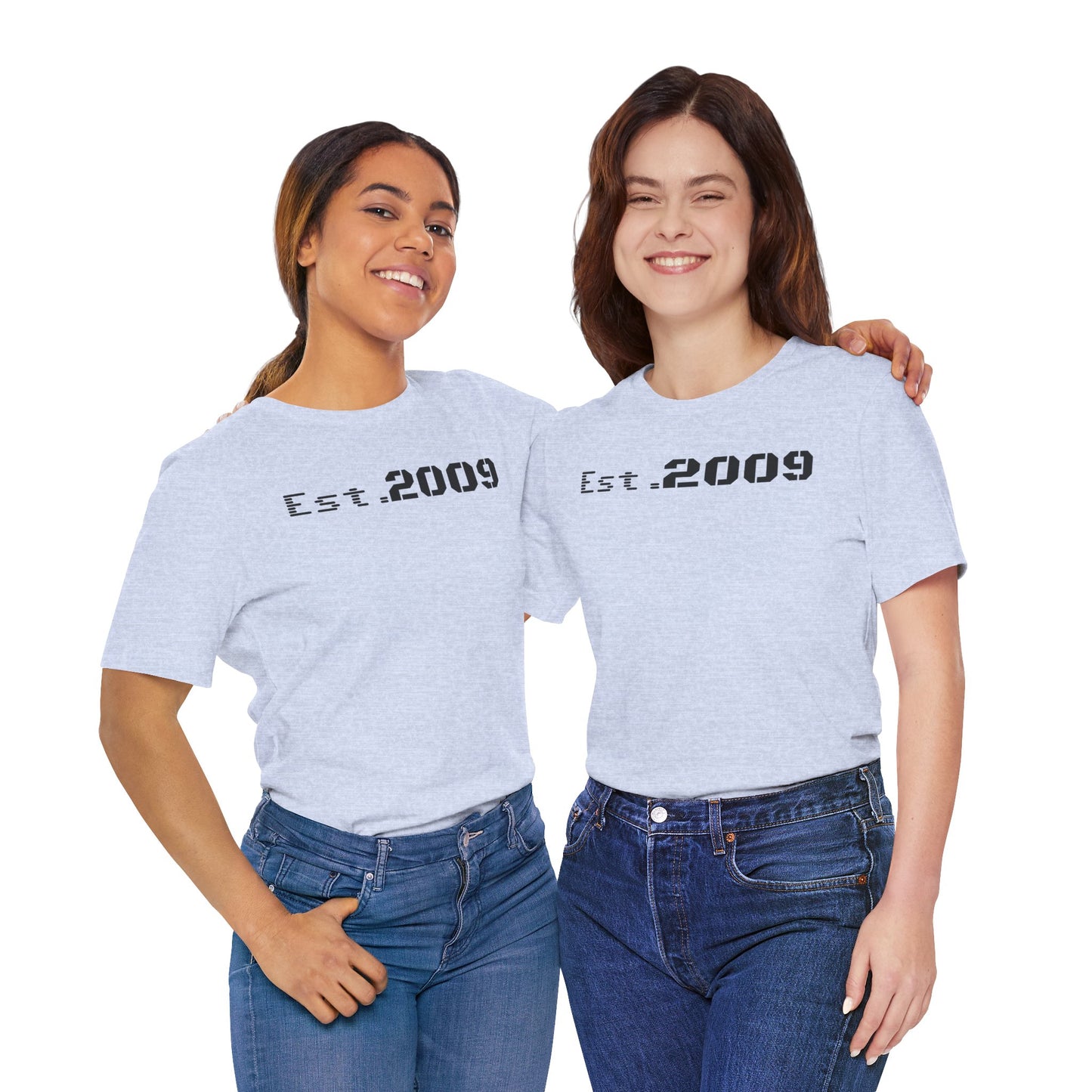 Established 2009 Unisex Tee - Casual Wear, Birthday Gift, Graduation Outfit, Anniversary Shirt, Personalized Fashion