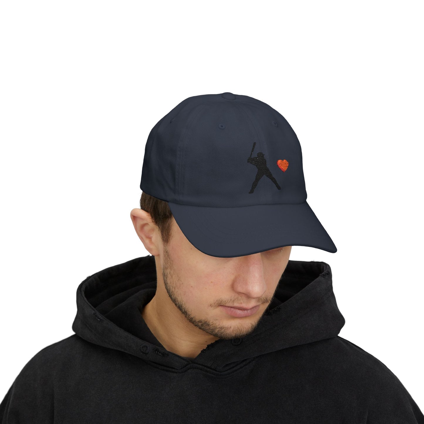 Baseball Love Dad Cap - Perfect Gift for Sports Dads, Father's Day, Casual Wear, Summer Style, Stylish Baseball Hat