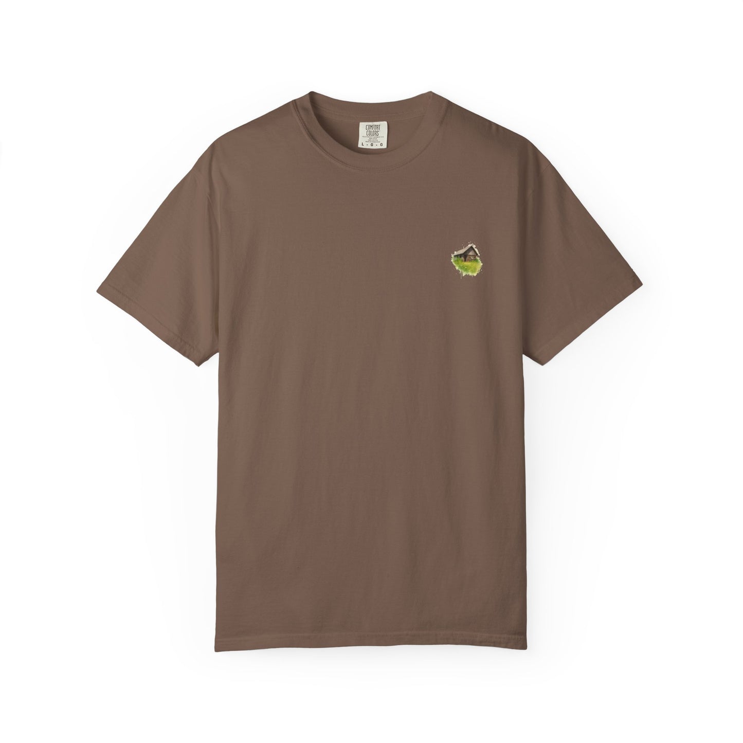 Nature-Inspired Unisex Garment-Dyed T-Shirt, Eco-Friendly Tee, Summer Casual Wear, Gift for Nature Lovers, Relaxed Fit T-Shirt