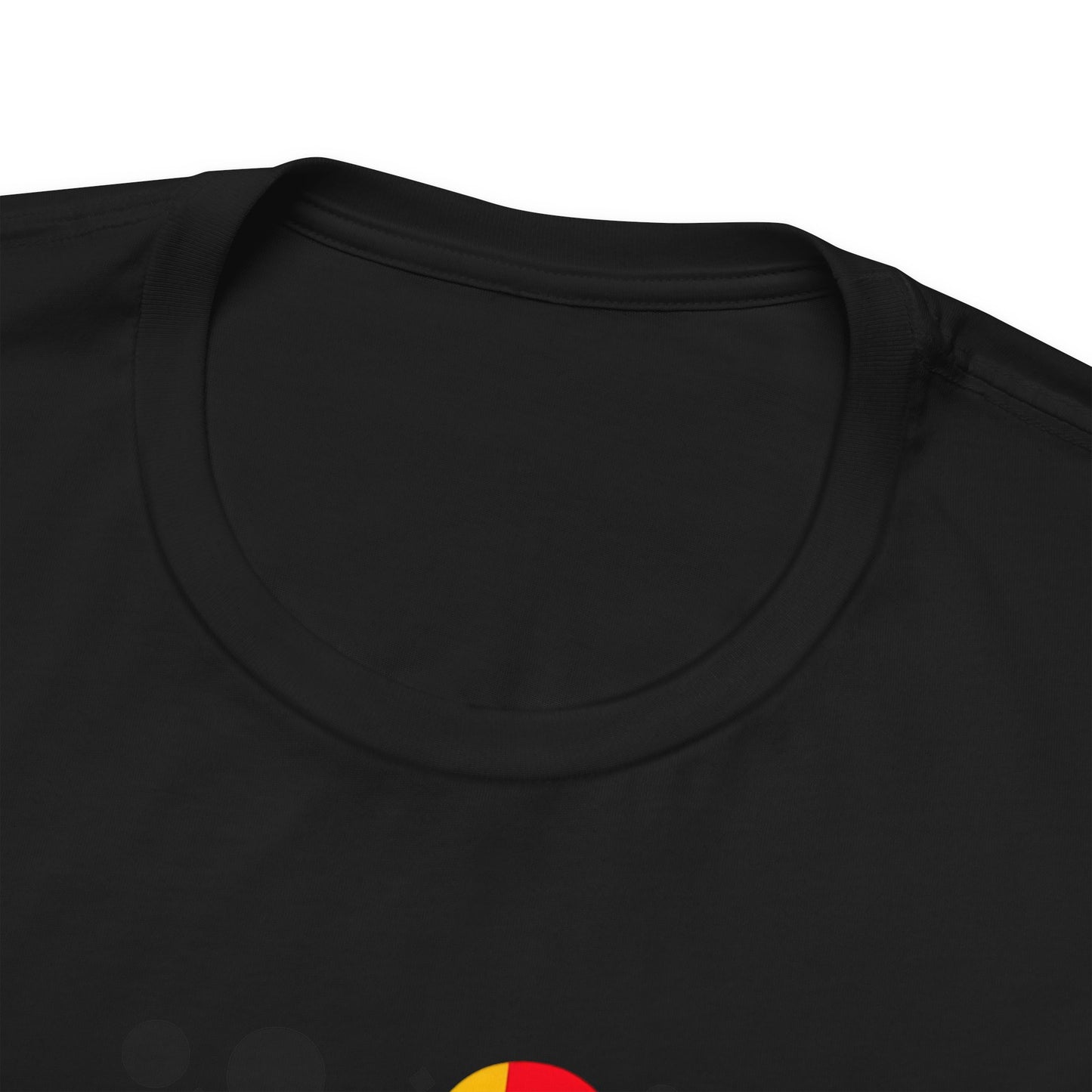 Artistic Heart Unisex Jersey Tee - Vibrant Graphic Tee, Casual Wear, Gift for Art Lovers, Birthday Surprise, Everyday Comfort