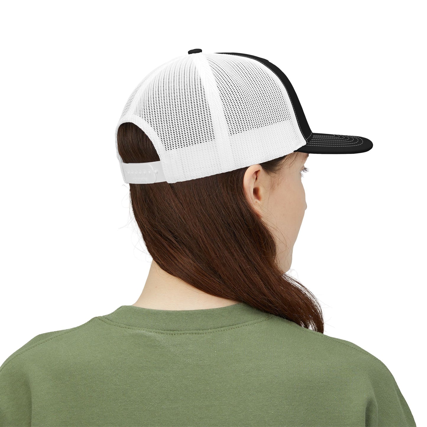 Custom Embroidered Snapback Trucker Cap | Birthday Gift, Fashion Accessory, Casual Wear, Unisex Gift, Vintage Style Hat