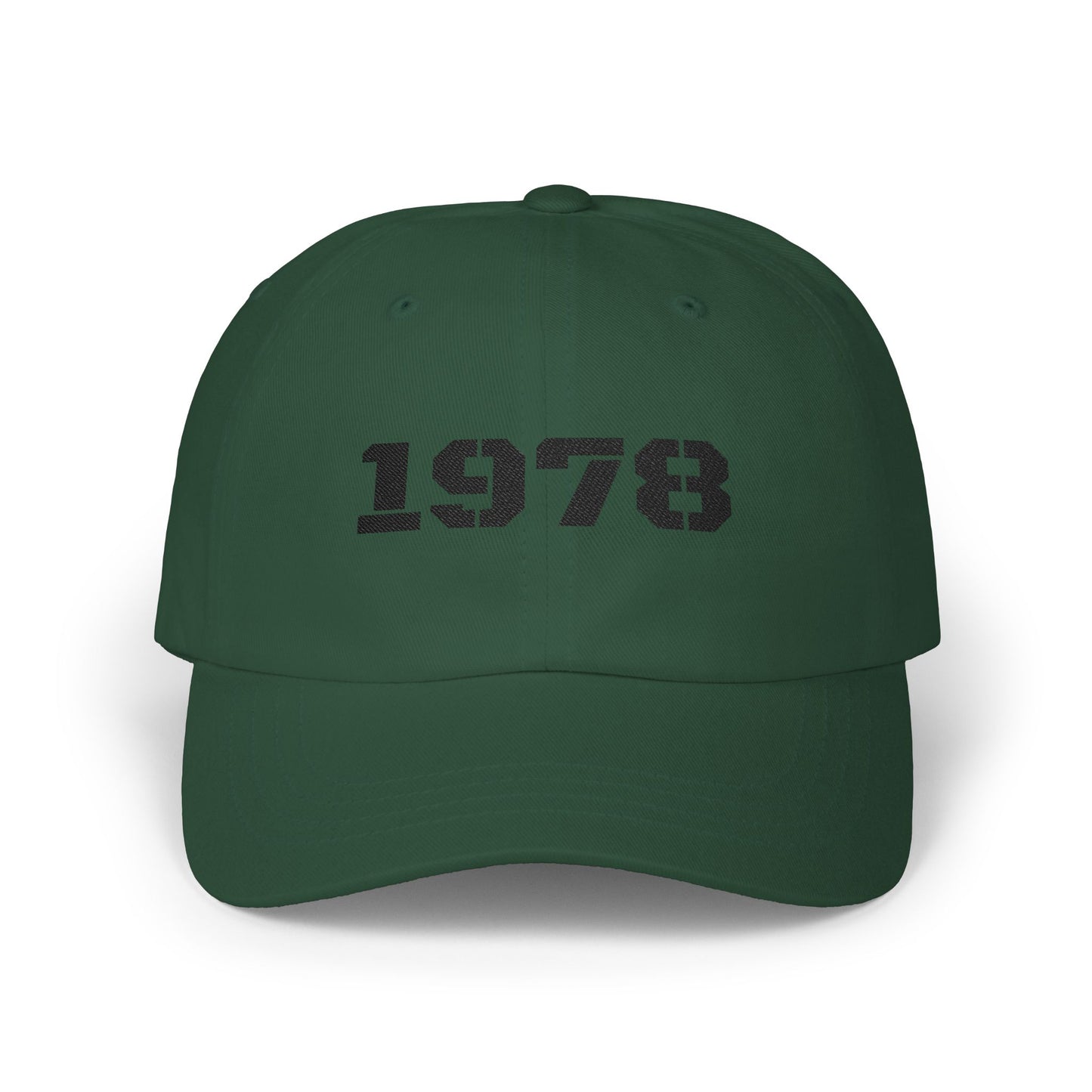 Vintage 1978 Dad Cap, Classic Cap for Fathers, Gift for Dad, Father's Day, Casual Style, Adjustable Hat