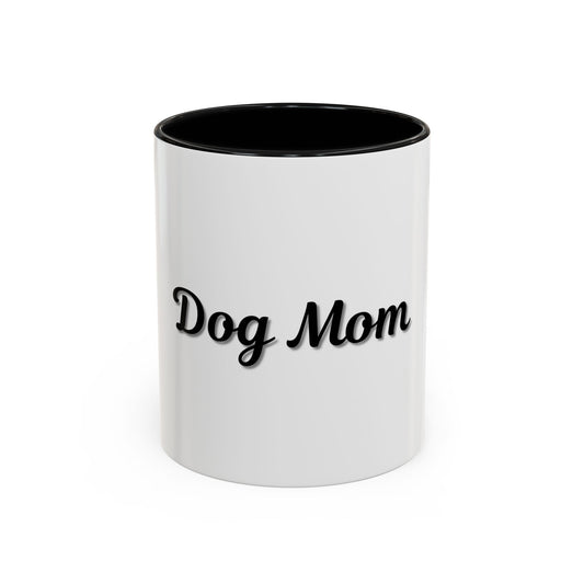 Dog Mom Accent Coffee Mug - Perfect Gift for Pet Lovers
