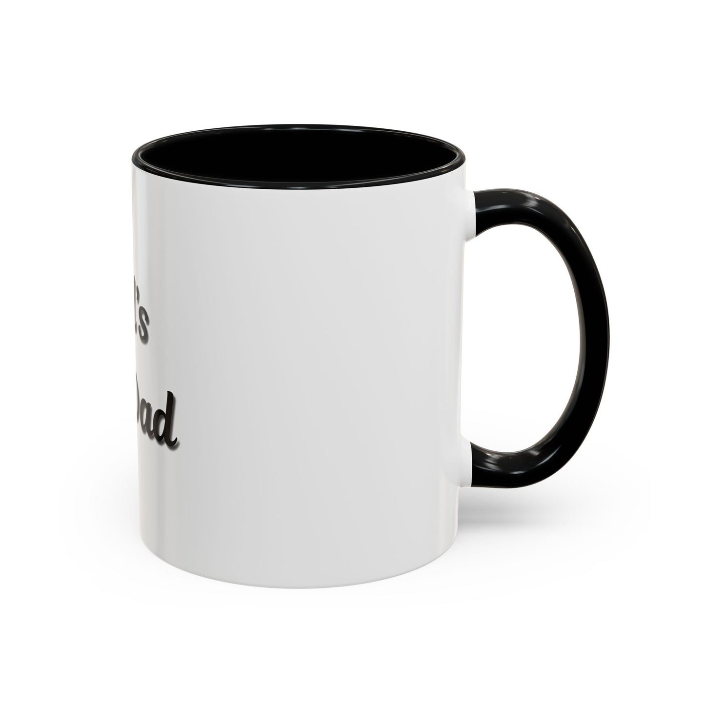 World's Best Dad Accent Coffee Mug - Perfect Gift for Father's Day