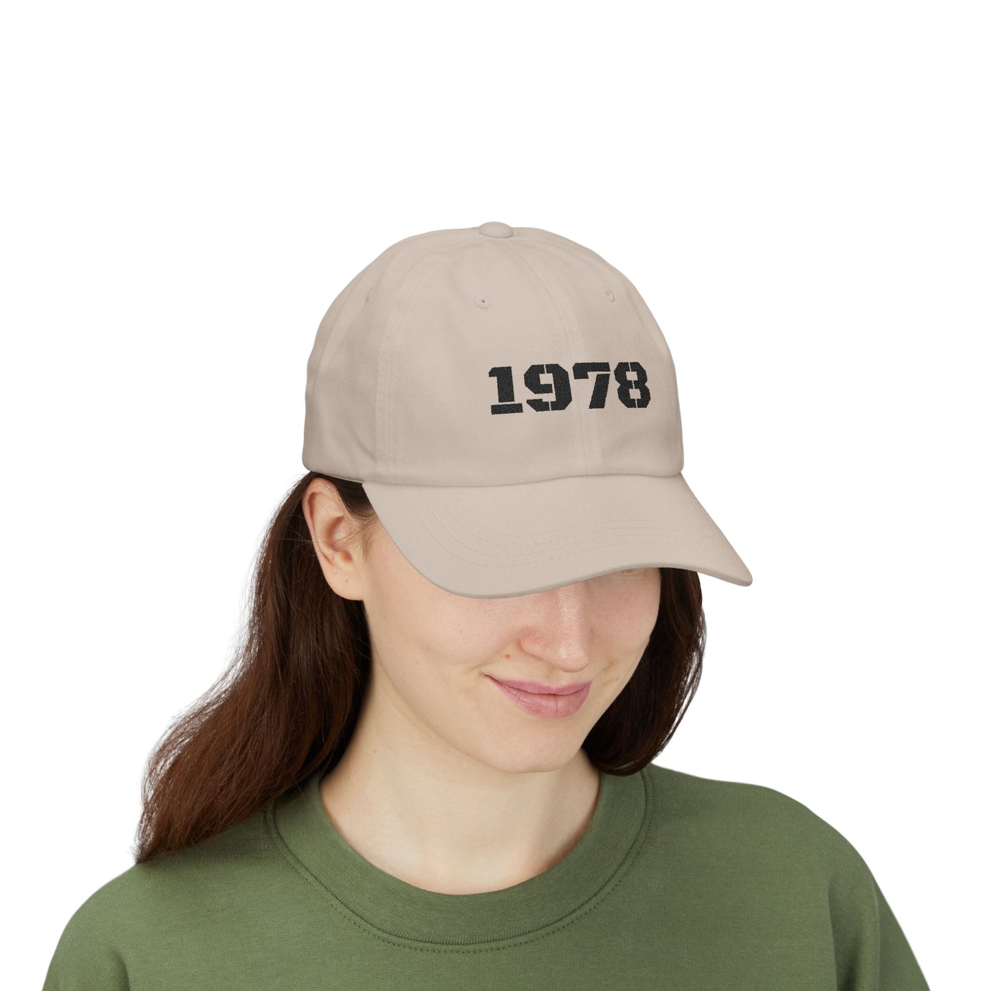 Vintage 1978 Dad Cap, Classic Cap for Fathers, Gift for Dad, Father's Day, Casual Style, Adjustable Hat