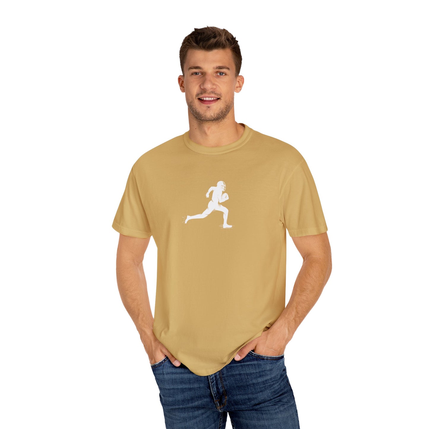 Unisex Football Player T-Shirt | Comfortable Sports Tee, Gift for Runners, Casual Wear, Workout Clothing, Everyday Style