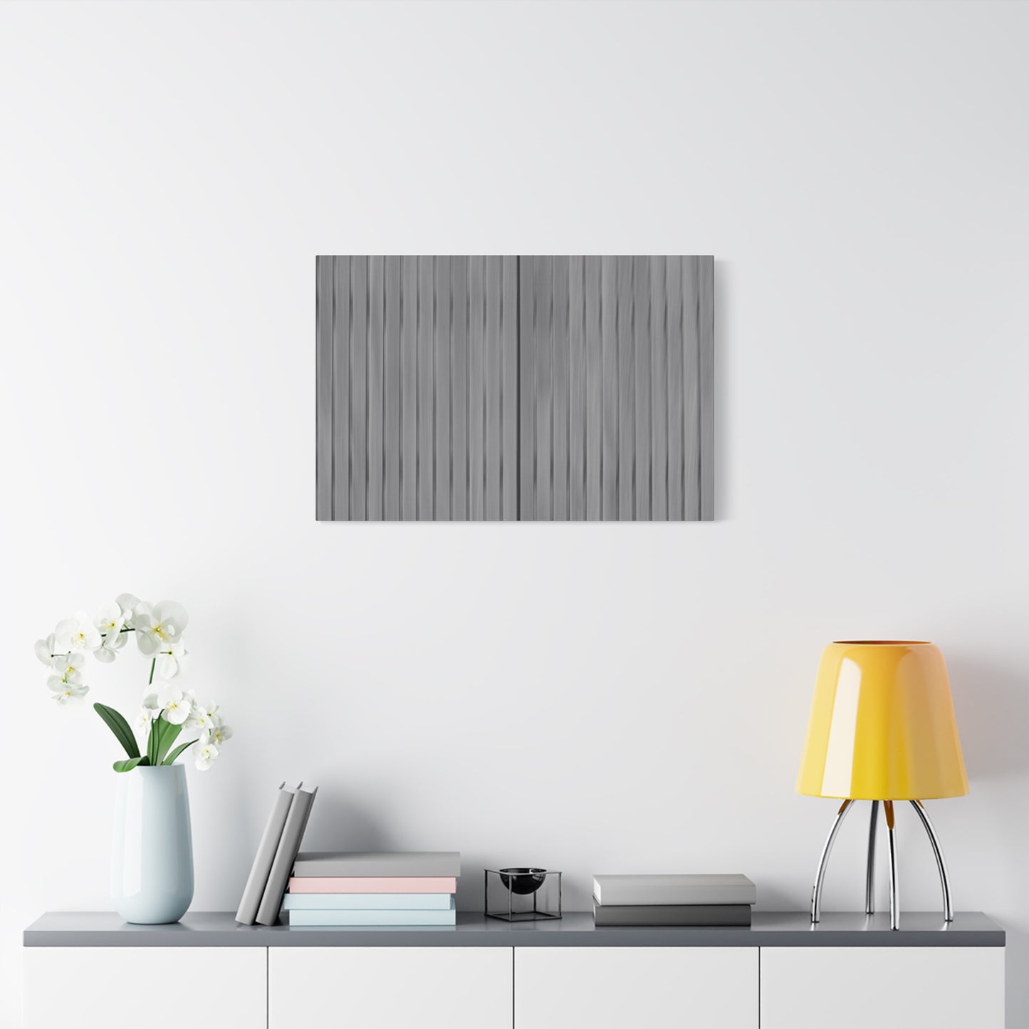 Modern Striped Canvas Art - 1.25" Stretched Wall Decor