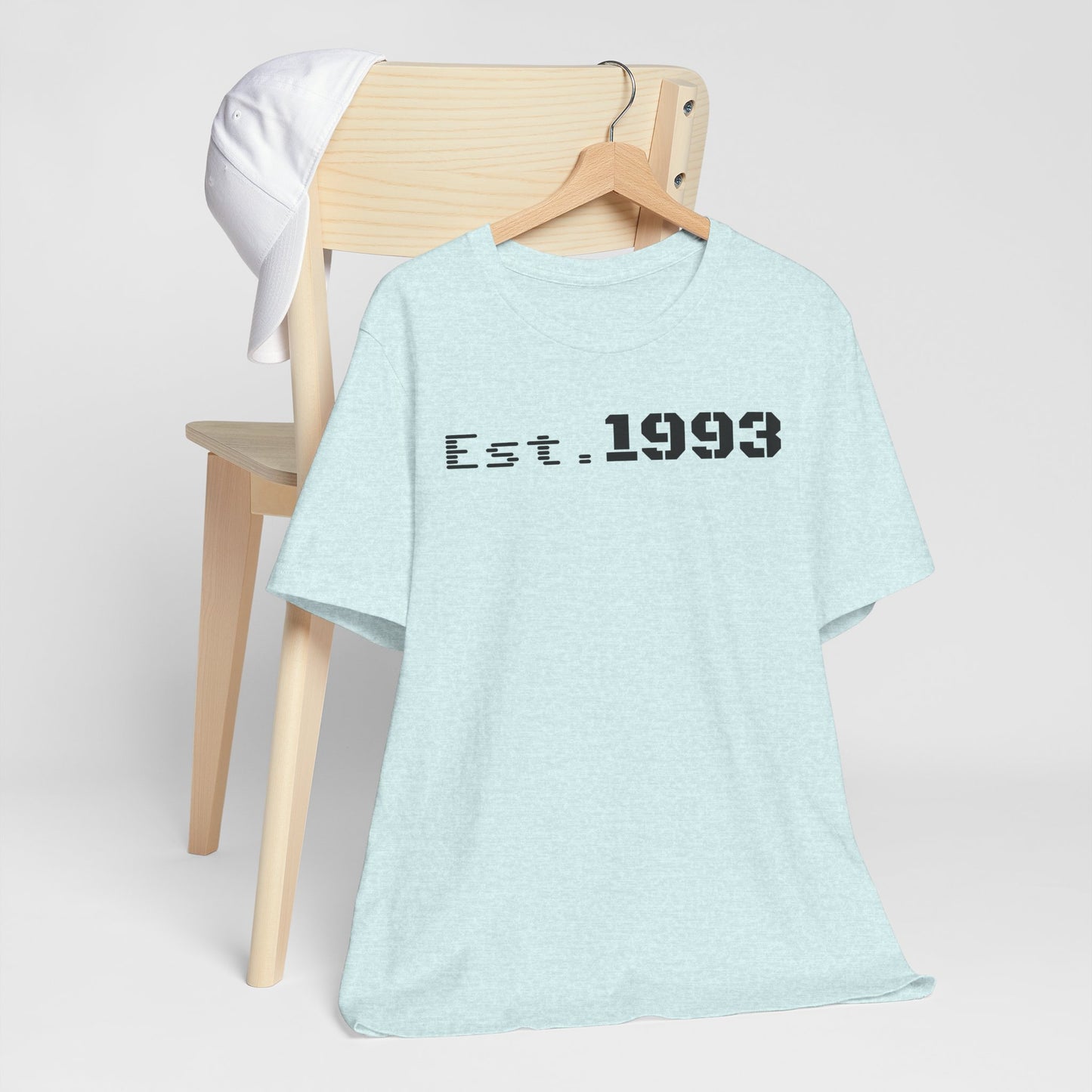 Est. 1993 Unisex Short Sleeve Tee - Perfect for Birthdays, Nostalgia, Casual Wear, Gifts, and Celebrations