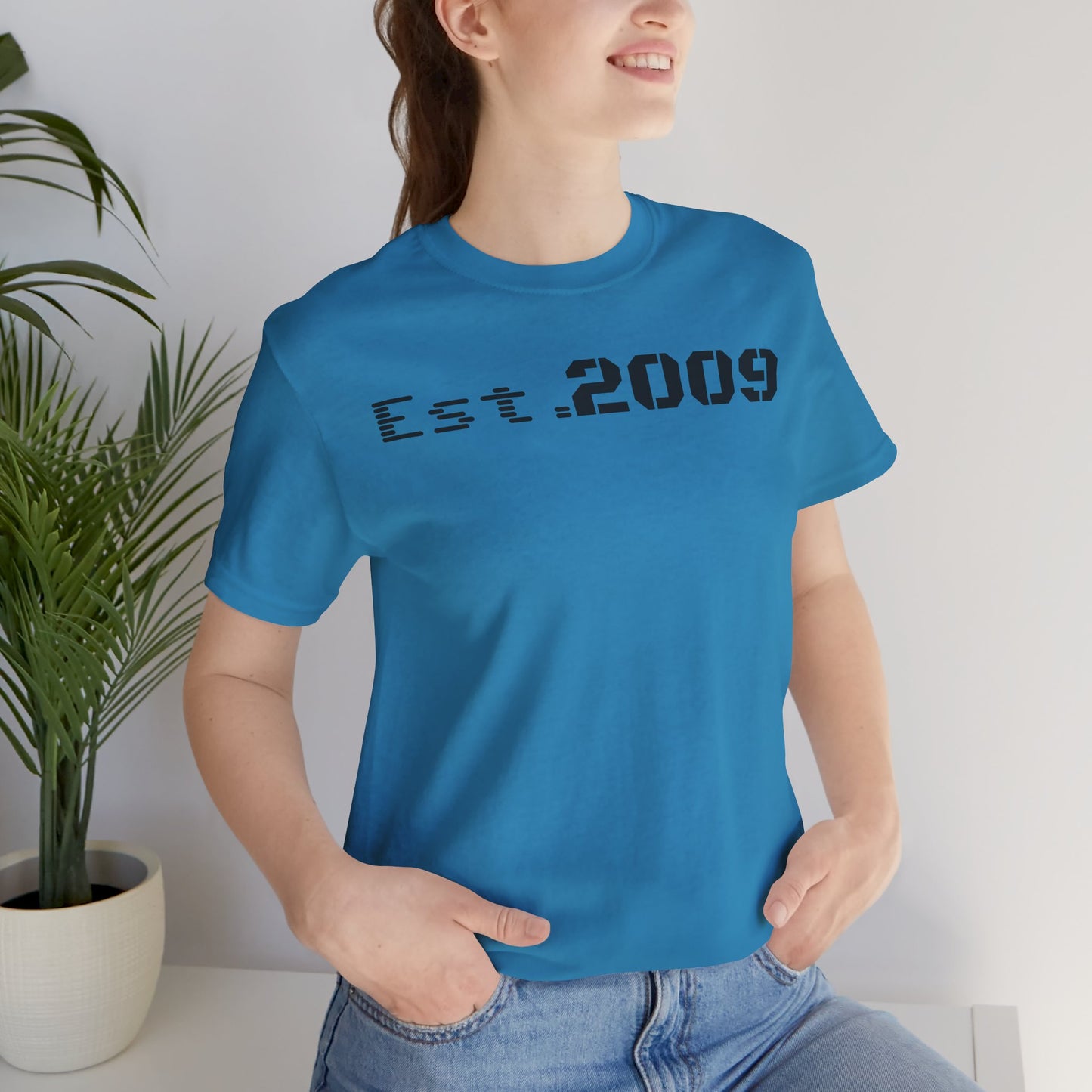 Established 2009 Unisex Tee - Casual Wear, Birthday Gift, Graduation Outfit, Anniversary Shirt, Personalized Fashion