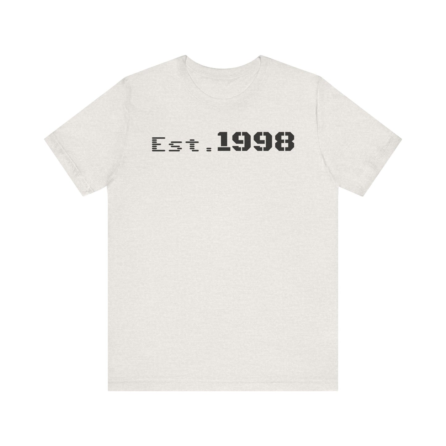 Vintage Est. 1998 Tee - Retro Unisex Shirt for Birthdays, Gifts, Everyday Wear, Casual Style, Nostalgia