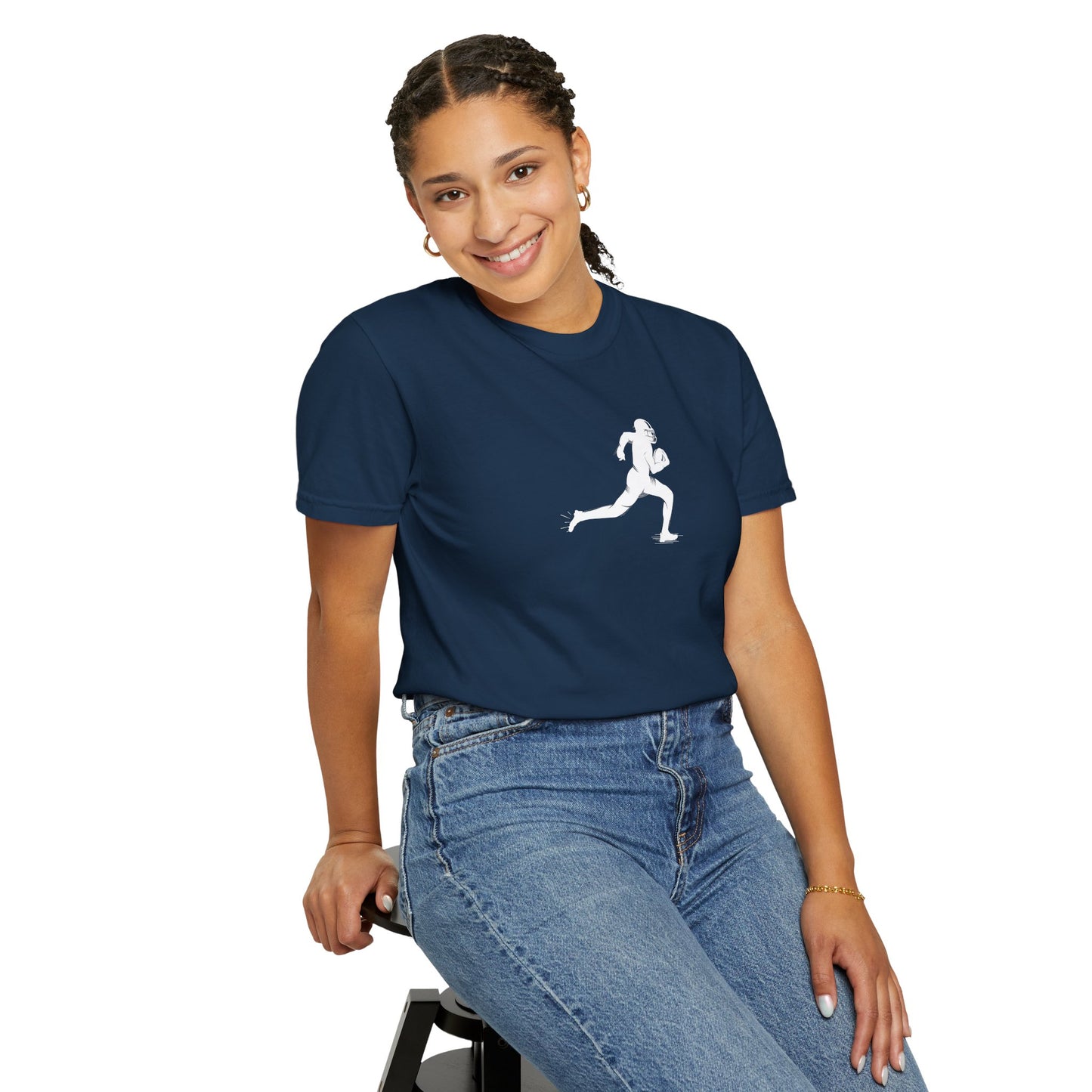 Unisex Football Player T-Shirt | Comfortable Sports Tee, Gift for Runners, Casual Wear, Workout Clothing, Everyday Style