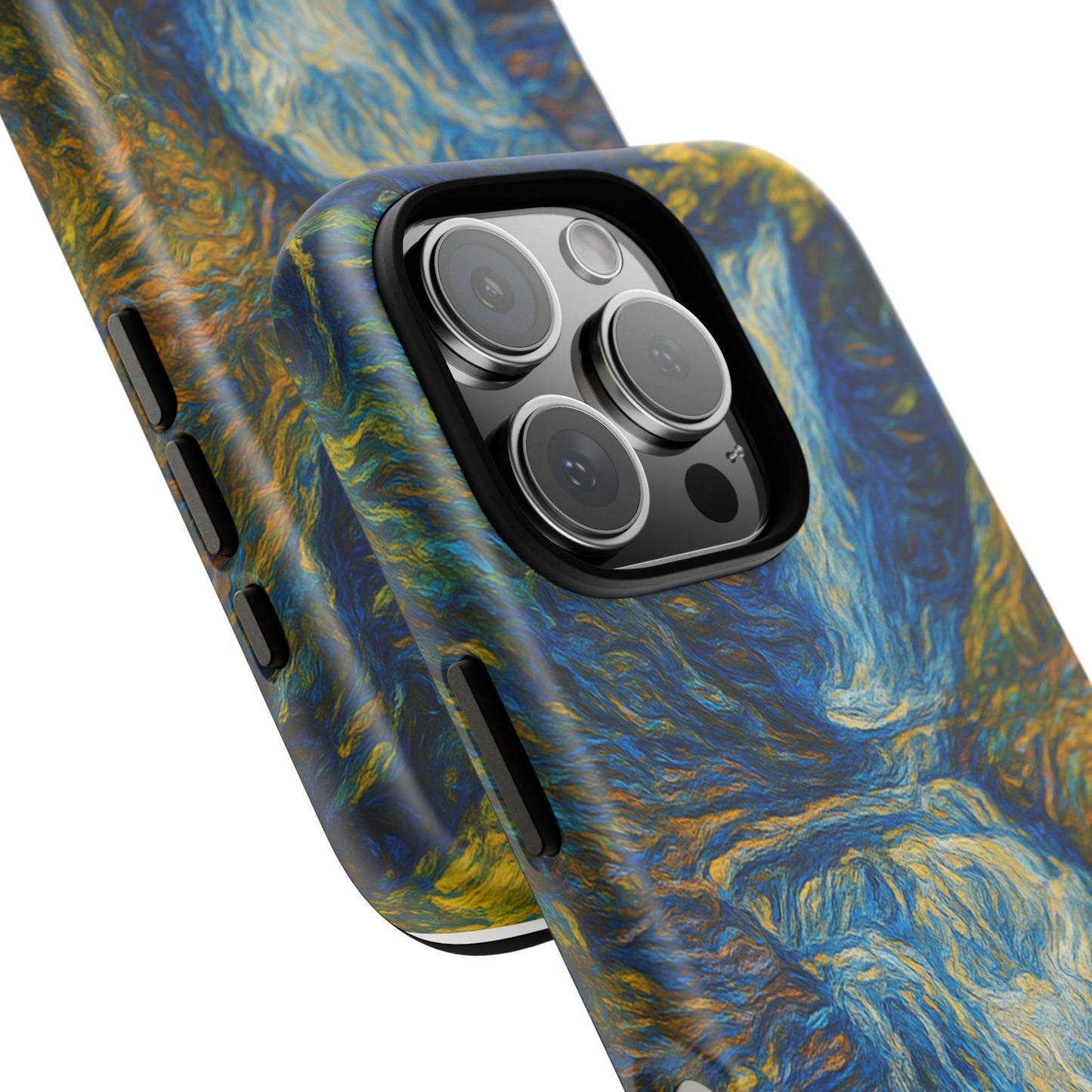 Artistic Phone Case - Waterfall Design, Unique Gift, Phone Accessory, Nature Lover, Original Artwork