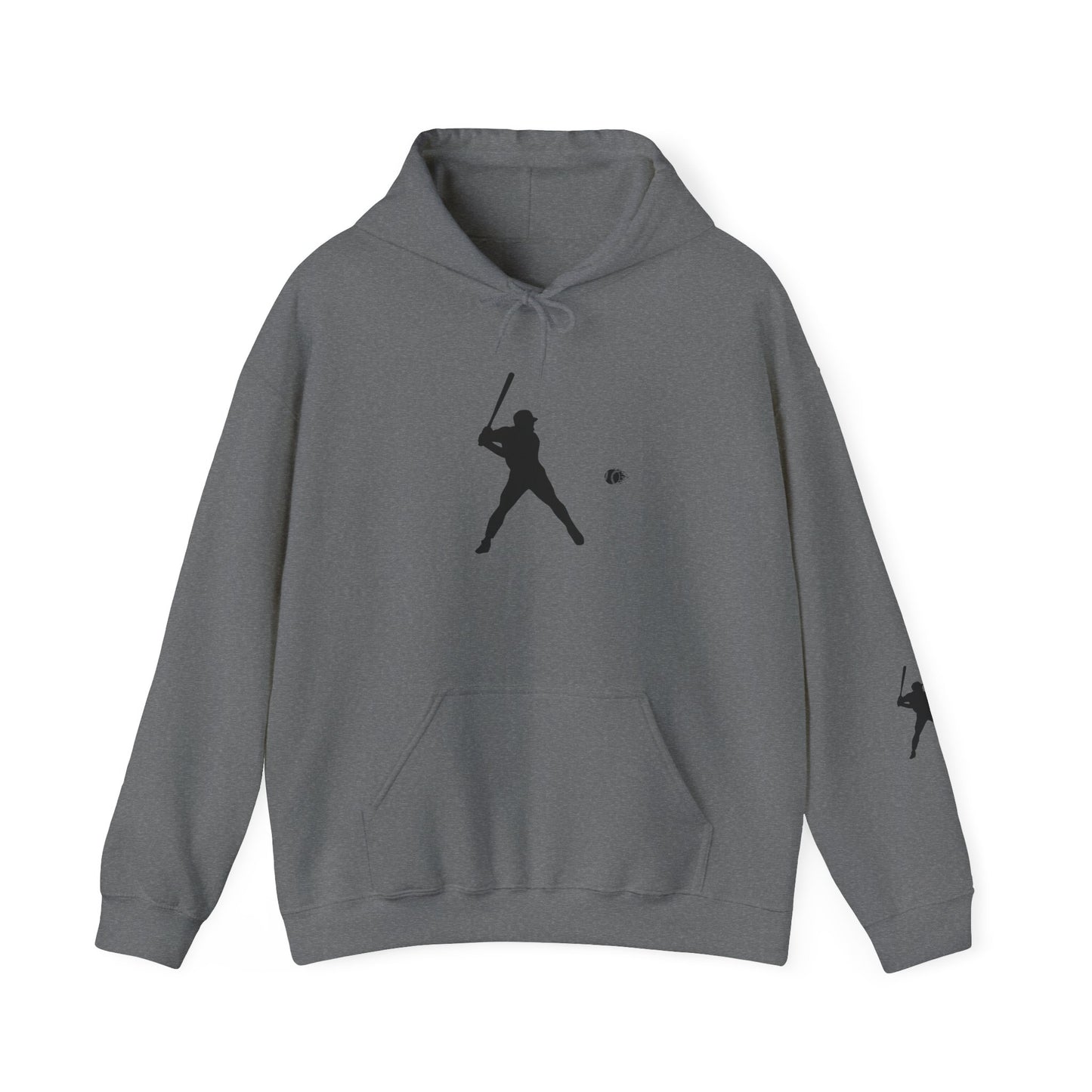 Baseball Themed Unisex Hoodie, Streetwear, Sports Fan Sweatshirt, Gift for Athletes, Casual Wear, Fall Fashion