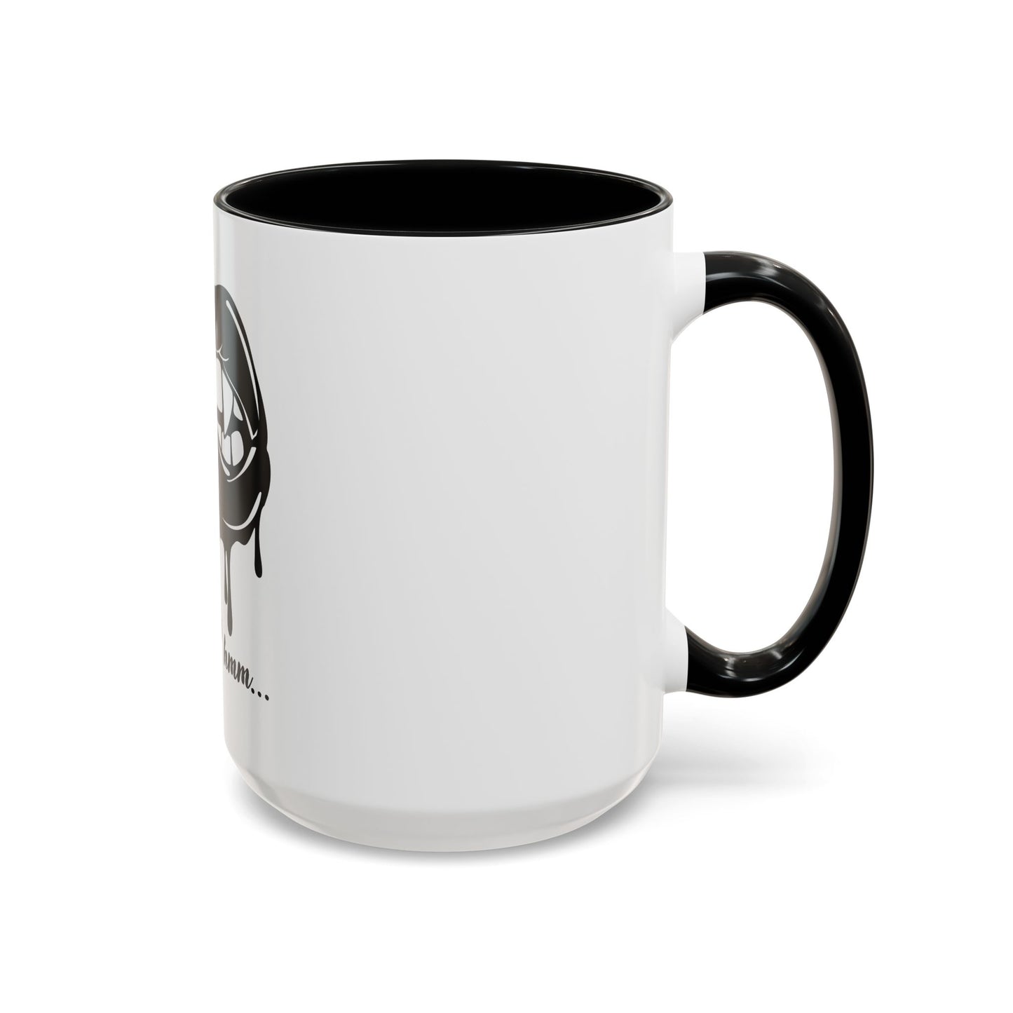 Vampire Lip Accent Coffee Mug - 11oz & 15oz - Unique Halloween Gift