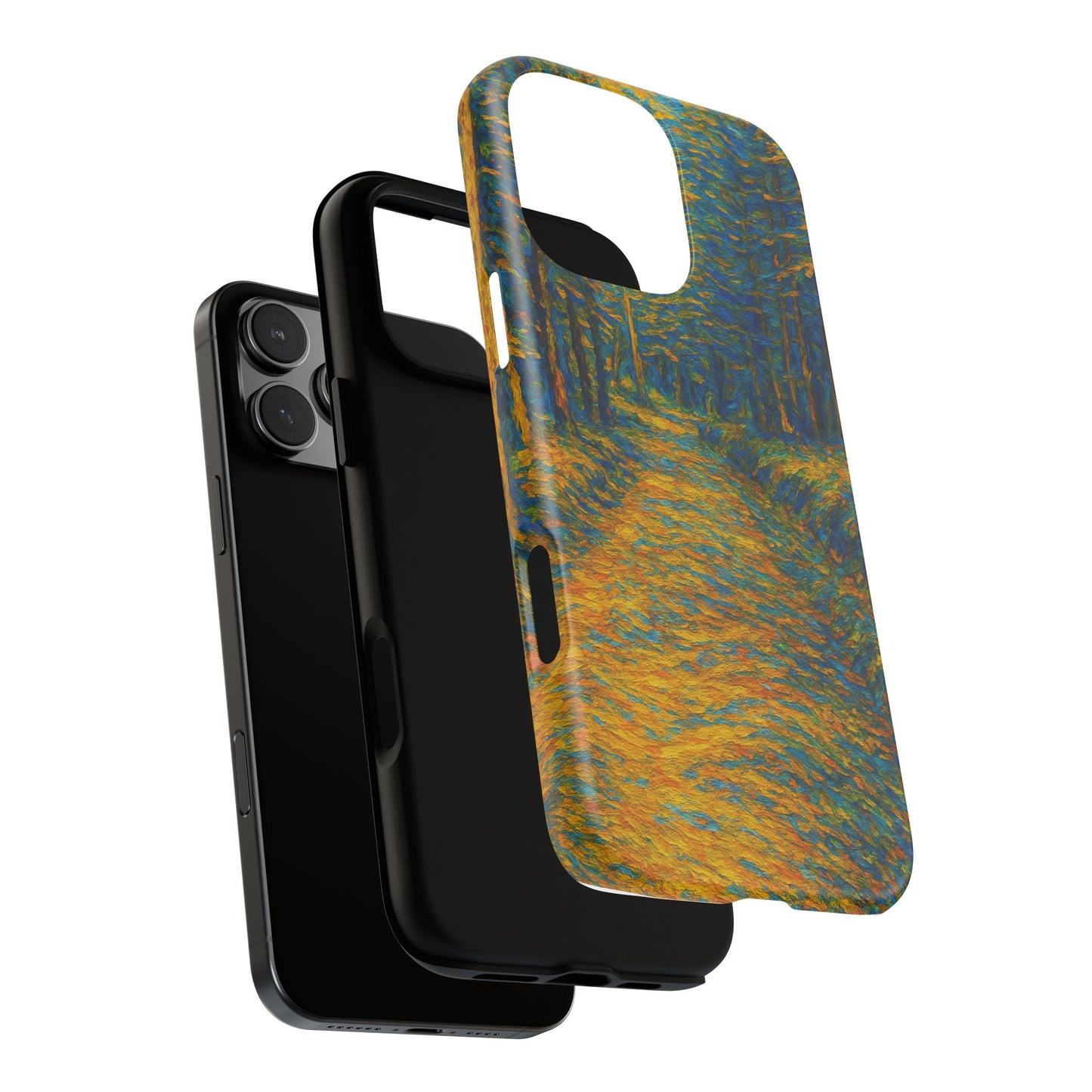 Artistic Phone Case for Nature Lovers, Tough Cases, Vibrant Design, Gift for Friends, Phone Accessories, Unique Artwork