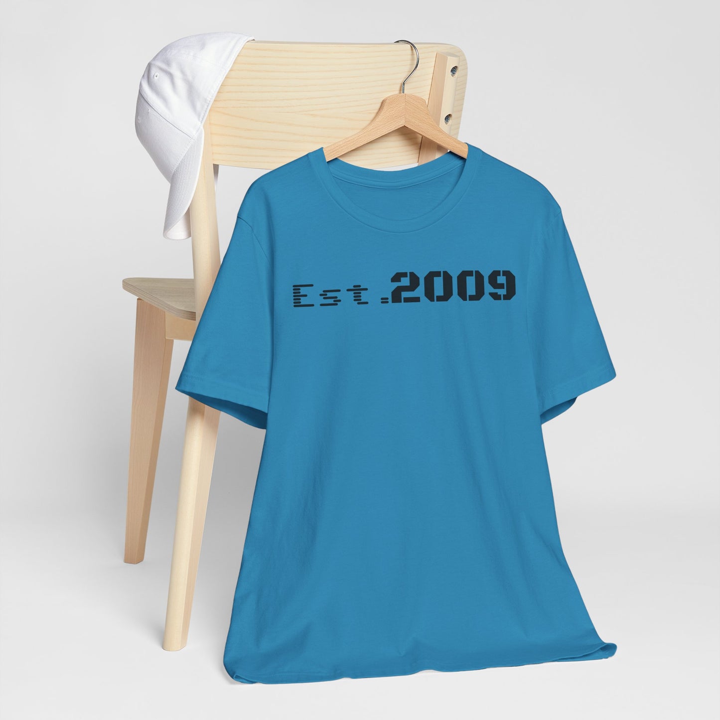 Established 2009 Unisex Tee - Casual Wear, Birthday Gift, Graduation Outfit, Anniversary Shirt, Personalized Fashion
