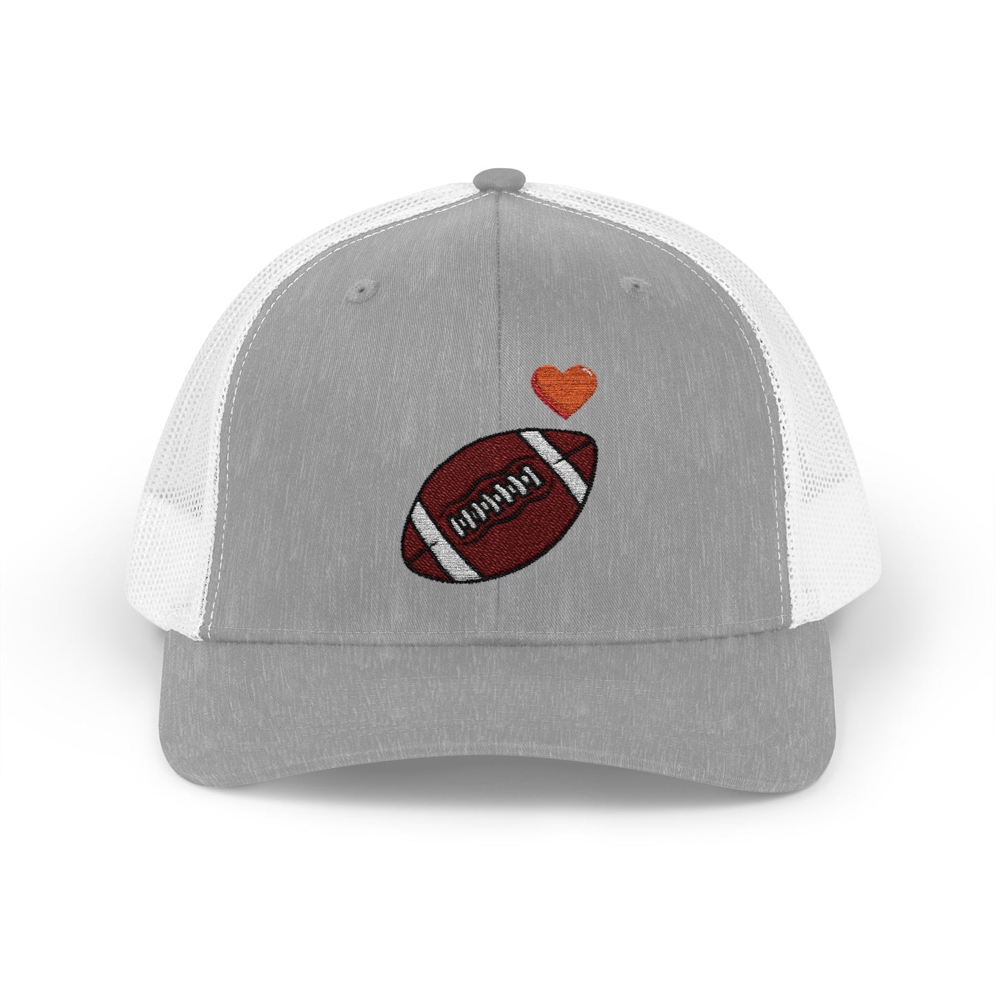 Football Love Snapback Trucker Cap, Sports Hat, Gift for Sports Fans, Casual Wear, Outdoor Activities