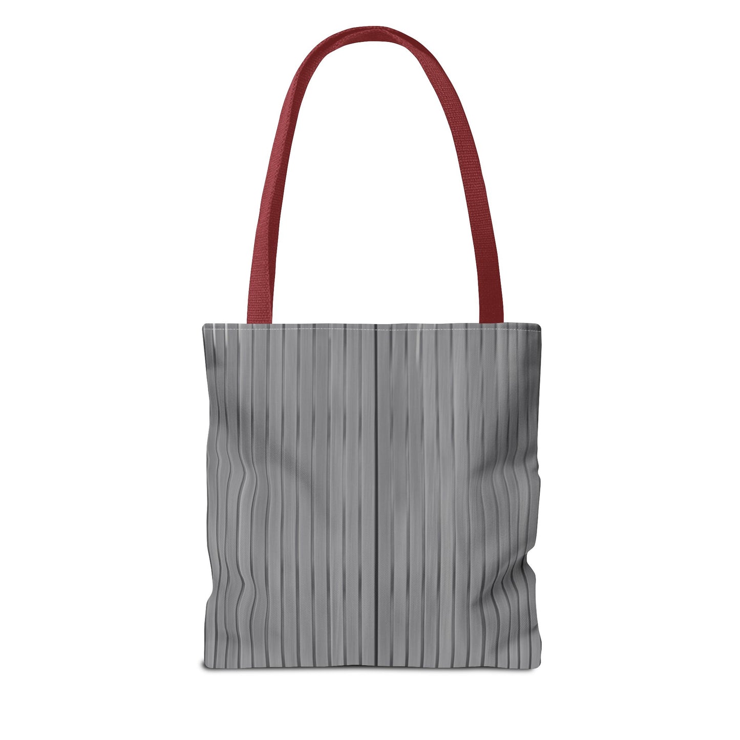 Stylish Gray Striped Tote Bag for Everyday Use