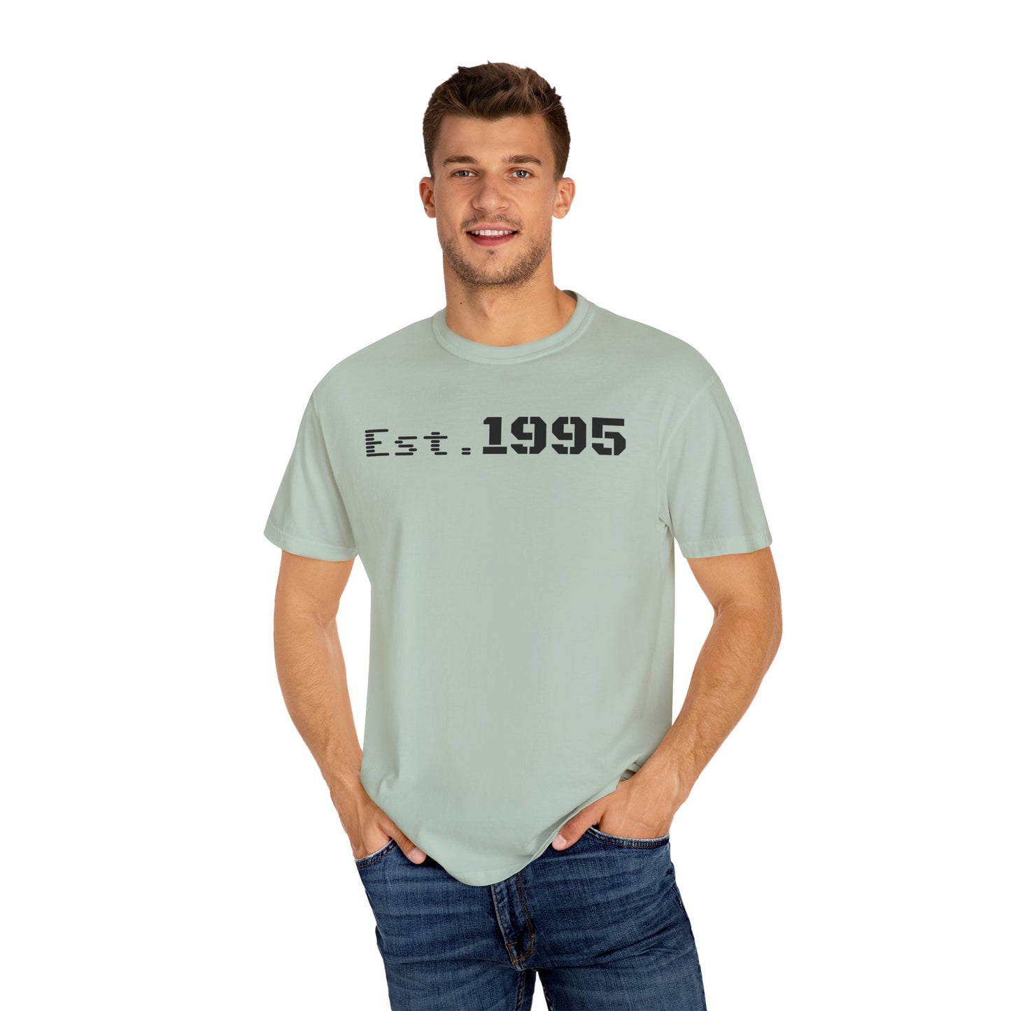Vintage Est. 1995 T-Shirt, Retro Unisex Tee, Perfect Gift for Birthdays, Casual Wear, Nostalgic Apparel