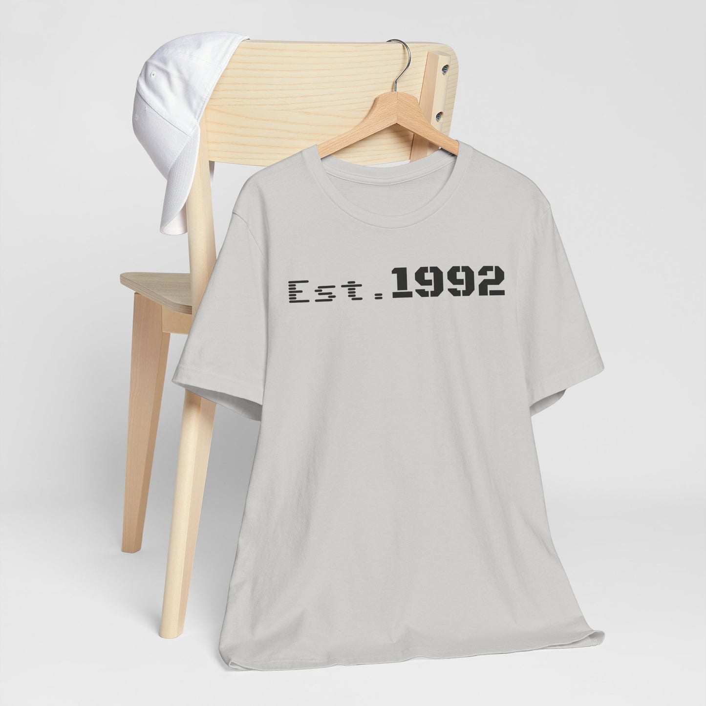 Est. 1992 Unisex Jersey Tee - Retro Birthday Gift, Casual Wear, Cool Vintage T-Shirt, Gift for Him, Gift for Her