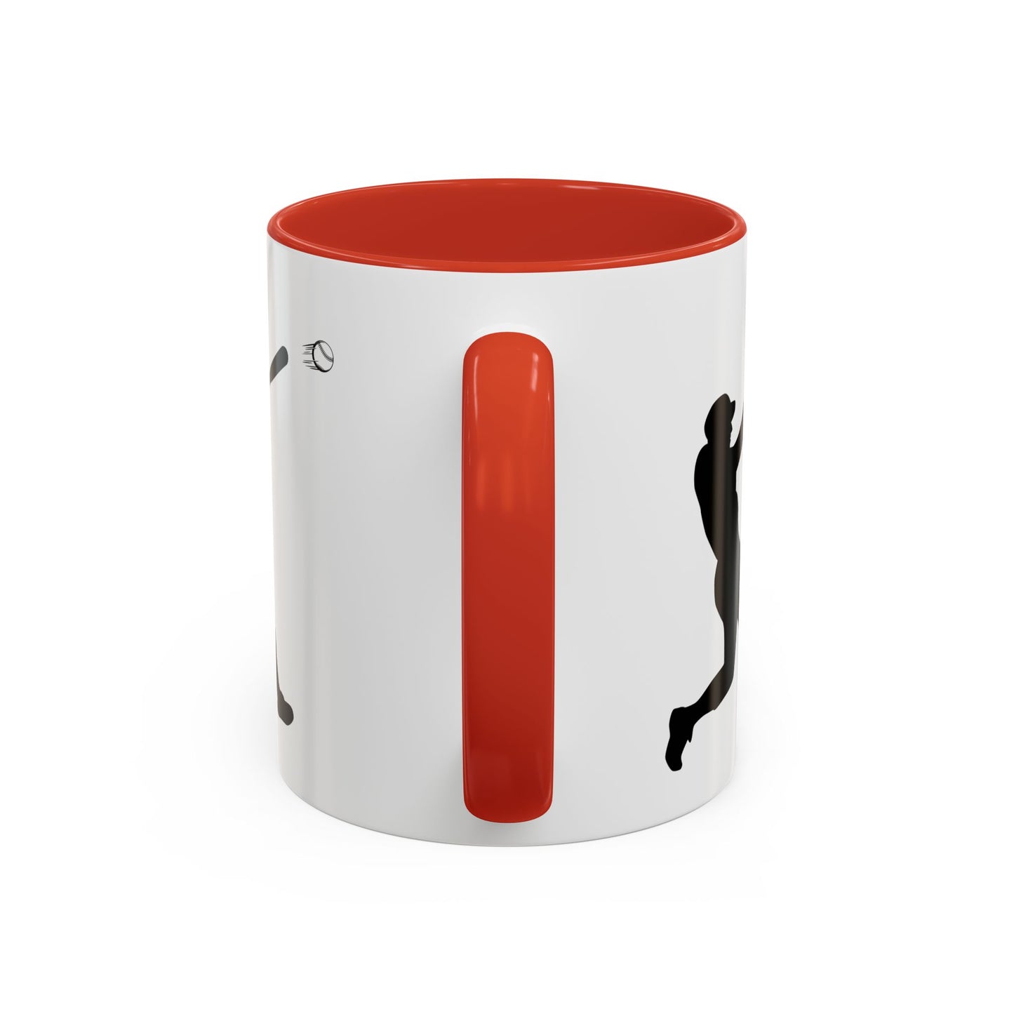 Baseball Player Accent Coffee Mug, Sports Gift, Baseball Lover Mug, Unique Coffee Cup, Personalized Sports Mug