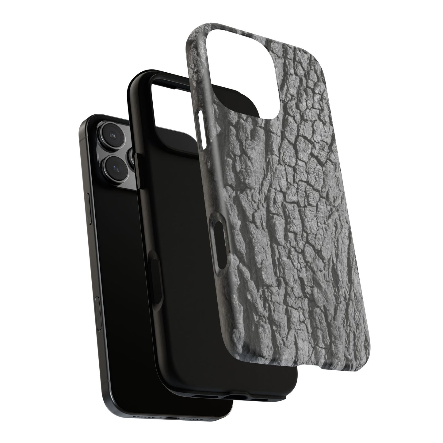 Rustic Bark Phone Case - Tough and Durable Protection