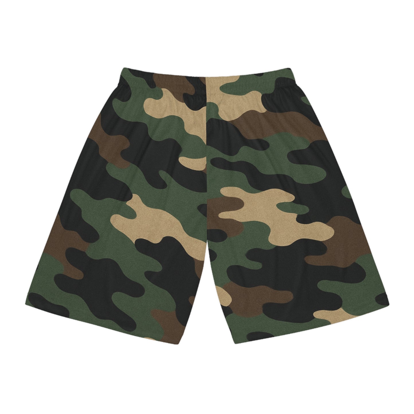 Camo Basketball Shorts, Trendy Athletic Wear, Summer Sports Gear, Gift for Gym Lovers, Stylish Workout Shorts