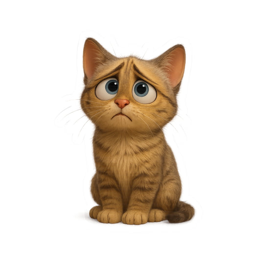 Adorable Cat Kiss-Cut Stickers | Cuteness Overload for Pet Lovers, Laptop Decals, Gift Tags, Journal Decoration, Cute Cat Collectibles