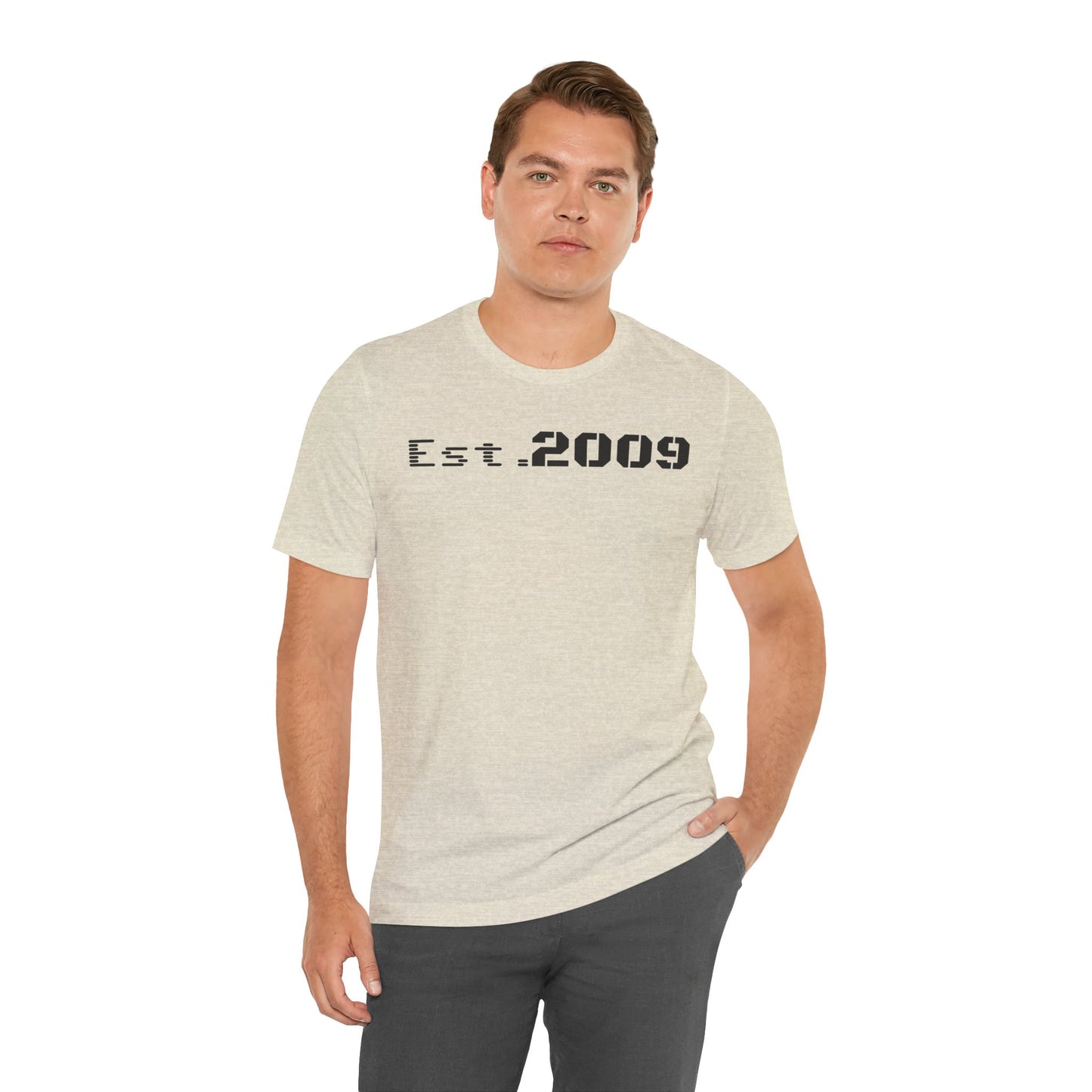 Established 2009 Unisex Tee - Casual Wear, Birthday Gift, Graduation Outfit, Anniversary Shirt, Personalized Fashion