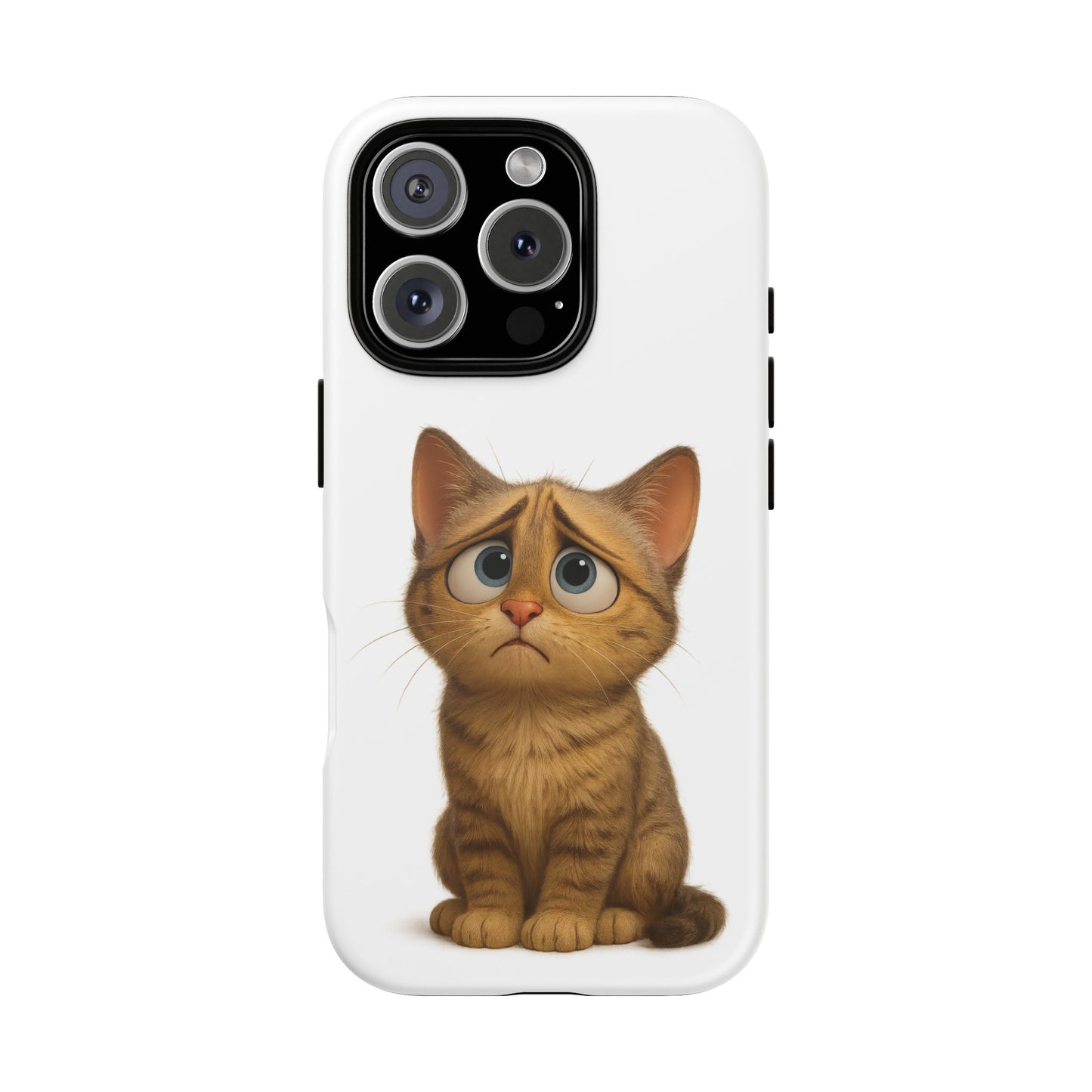 Cute Cat Phone Case, Funny Kitty Case, Animal Lover Gift, Cat Lover Accessory, Unique Cat Design Case, Pet Mom Gift