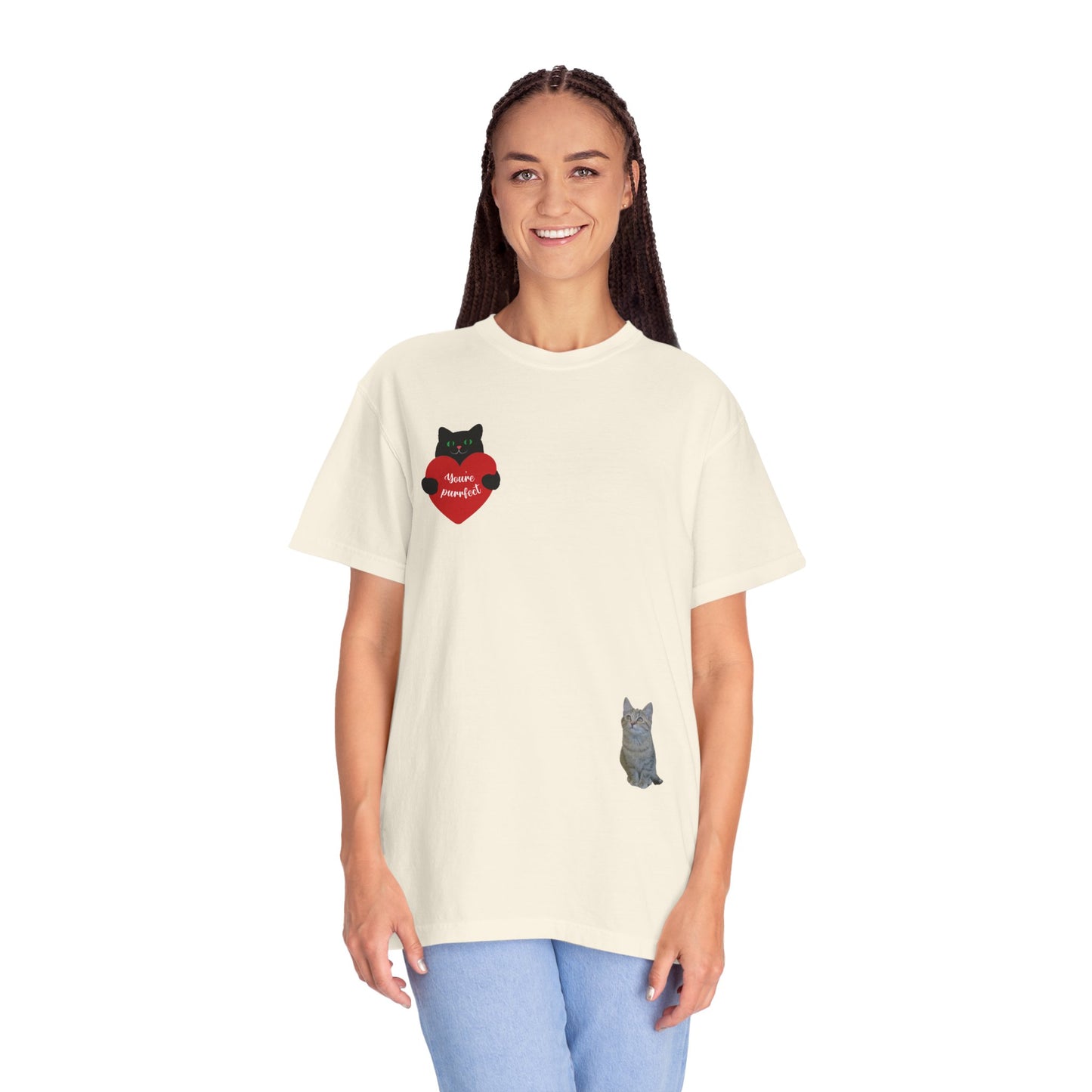 Cat Lover Unisex T-Shirt, Cute Cat Tee, Gift for Cat Owners, Animal Lover Shirt, Birthday Gift, Casual Comfort Tee, Pet Theme