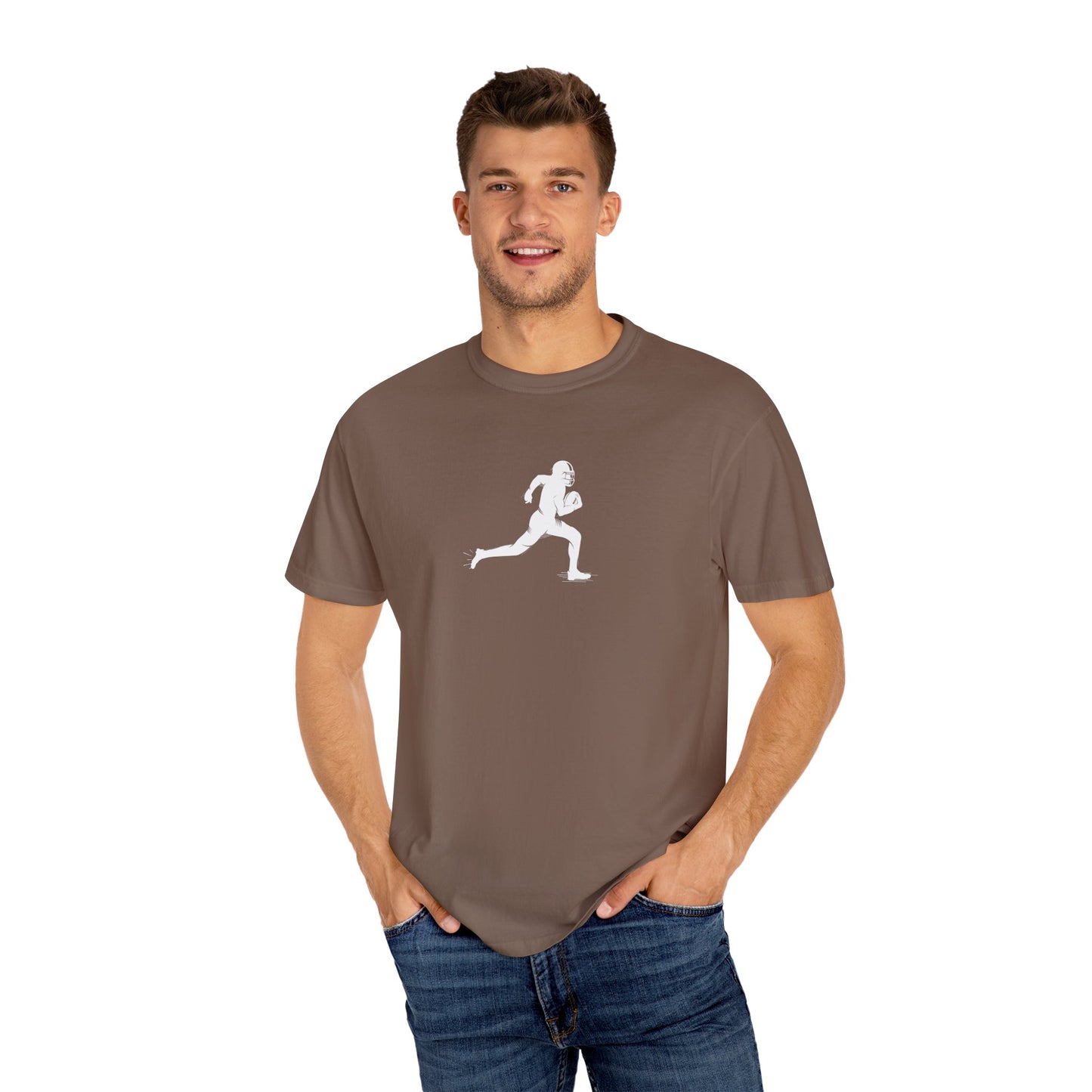 Unisex Football Player T-Shirt | Comfortable Sports Tee, Gift for Runners, Casual Wear, Workout Clothing, Everyday Style