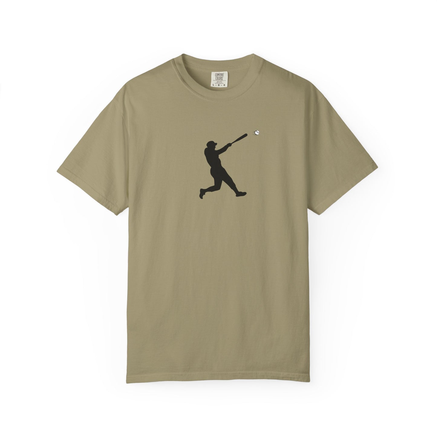 Sporty Garment-Dyed T-Shirt for Baseball Lovers, Casual Tee, Unisex Sports Shirt, Perfect Gift for Athletes, Outdoor Activities